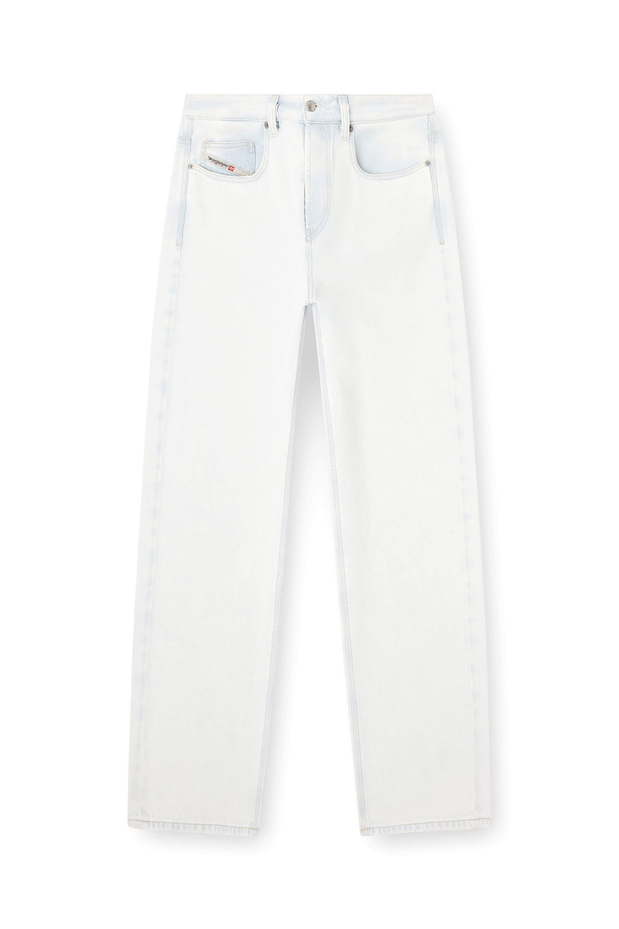 Diesel - Relaxed Jeans 2001 D-Macro 09M08 Homme, Bleu Clair - Image 2