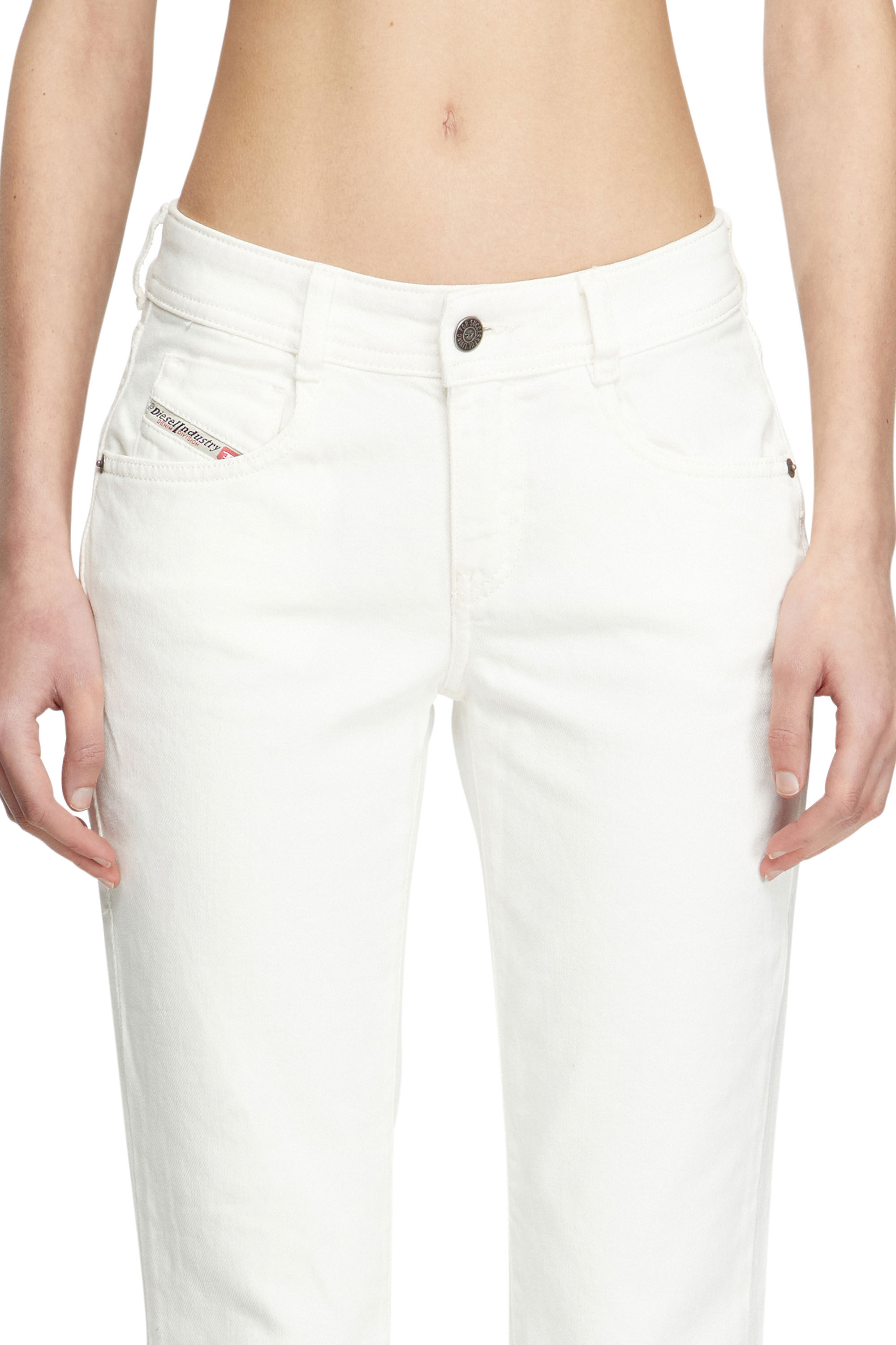 Women's Bootcut Jeans | White | Diesel 1969 D-Ebbey