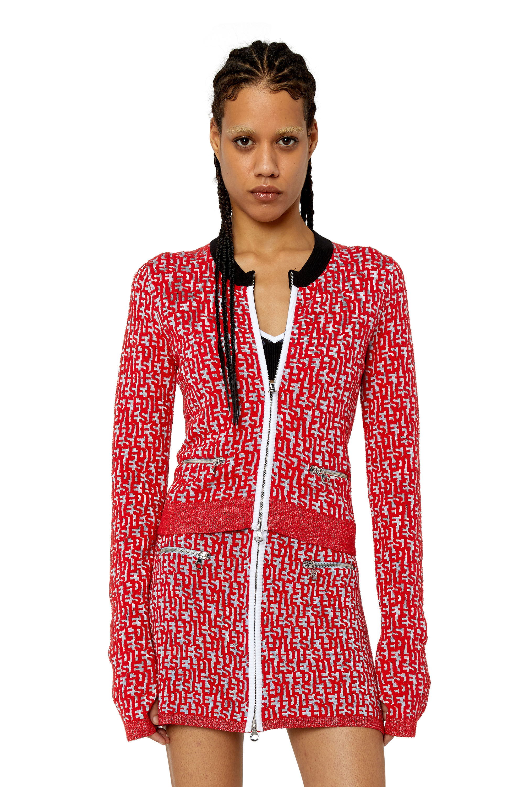 Diesel - M-ALLORCA, Rouge/Gris - Image 3