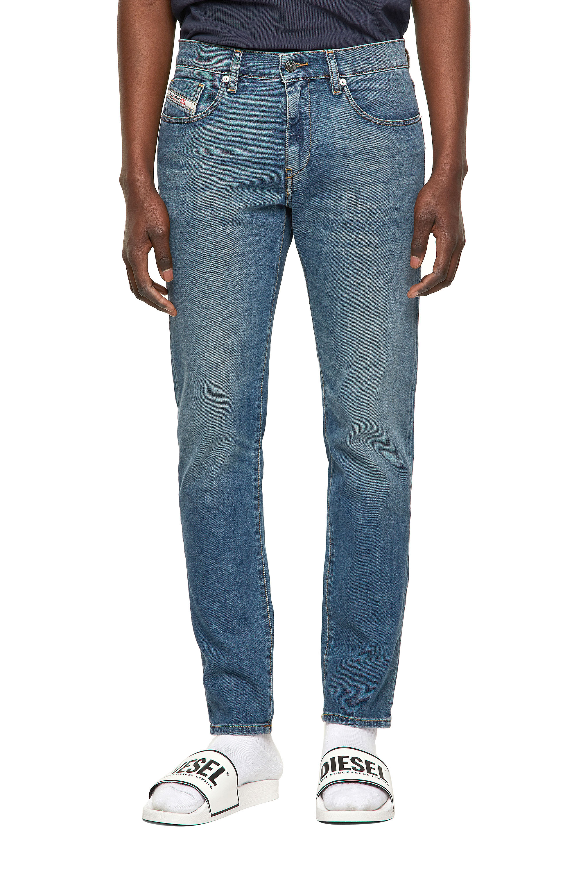 D-Strukt 009EI, Bleu moyen - Jeans
