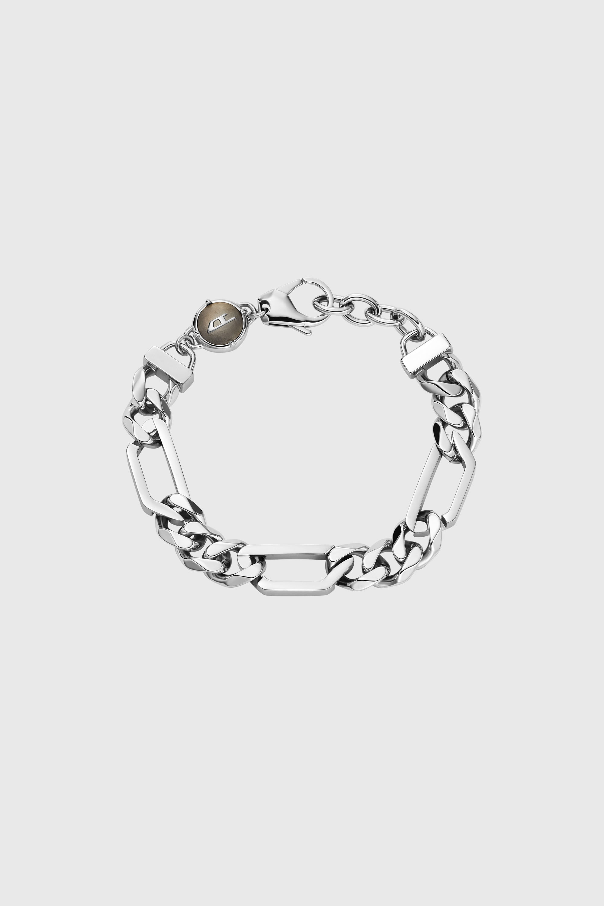 Diesel - DX1351, Bracelet cha&icirc;ne en acier inoxydable de Diesel Mixte in Gris argent&eacute; - 1