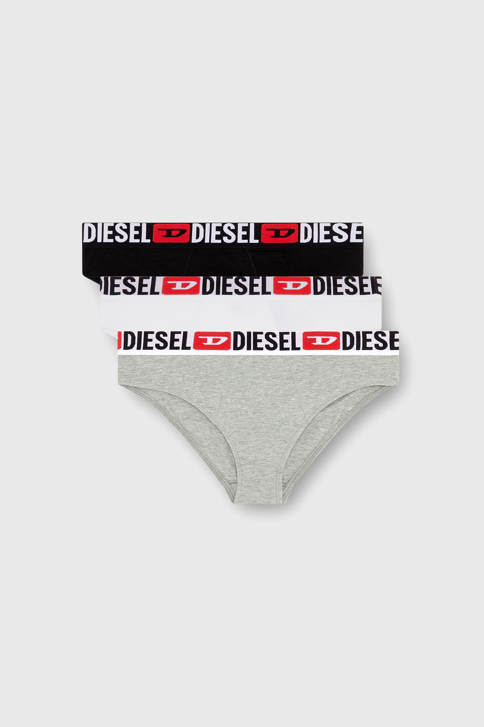 Diesel - UFPN-BLANCA-R-THREEPACK, Lot de trois culottes taille haute c&ocirc;tel&eacute;es Femme in Polychrome - 1