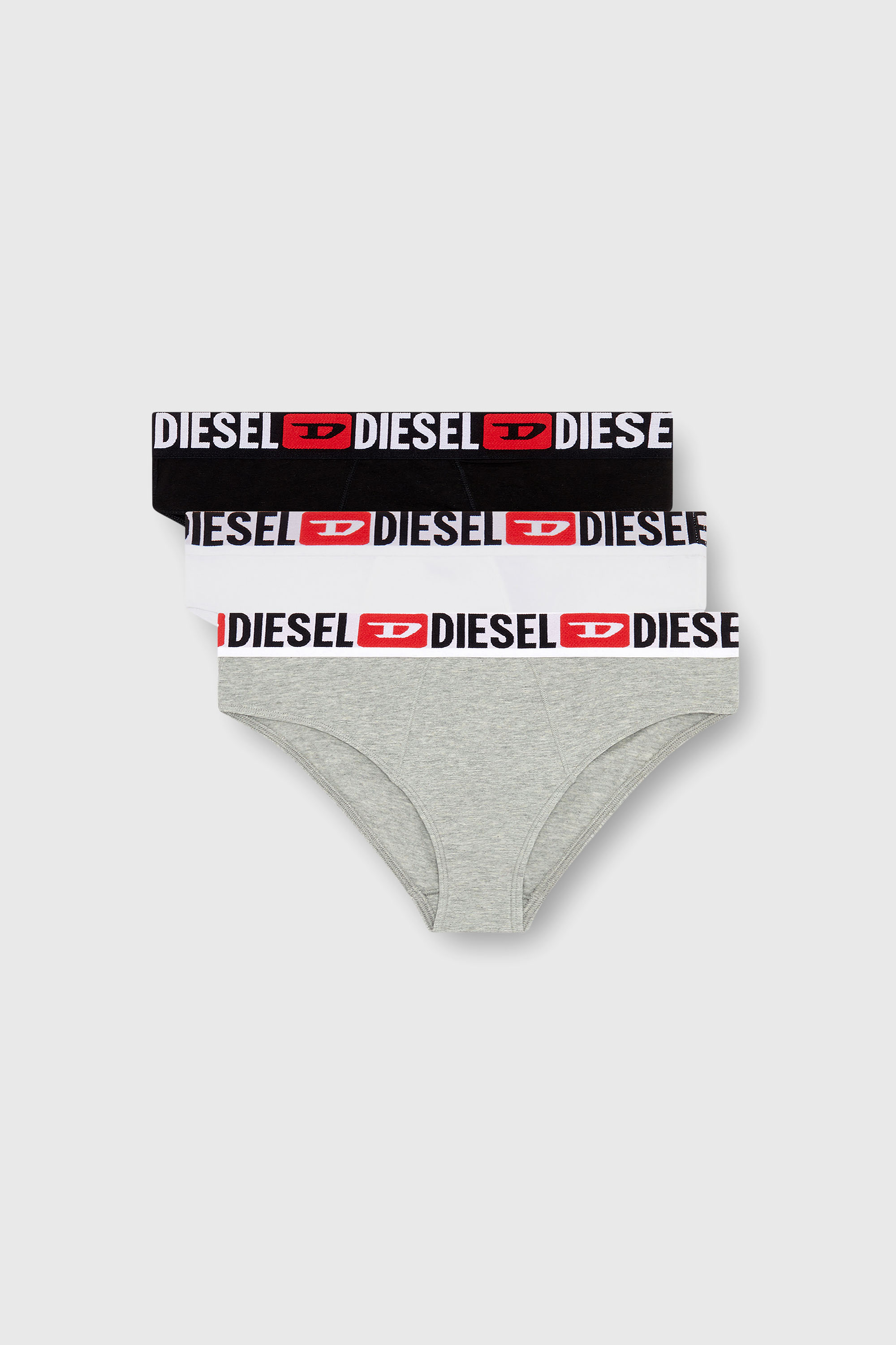 Diesel - UFPN-BLANCA-R-THREEPACK, Lot de trois culottes taille haute c&ocirc;tel&eacute;es Femme in Polychrome - 2