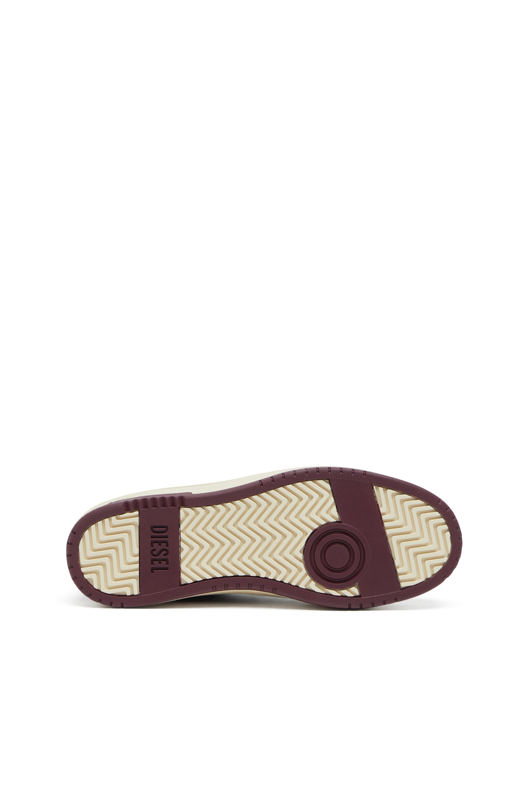 Diesel - S-TRACKER-D LOW, S-Tracker-D-Sneakers en cuir texturé Homme in Rouge - 4