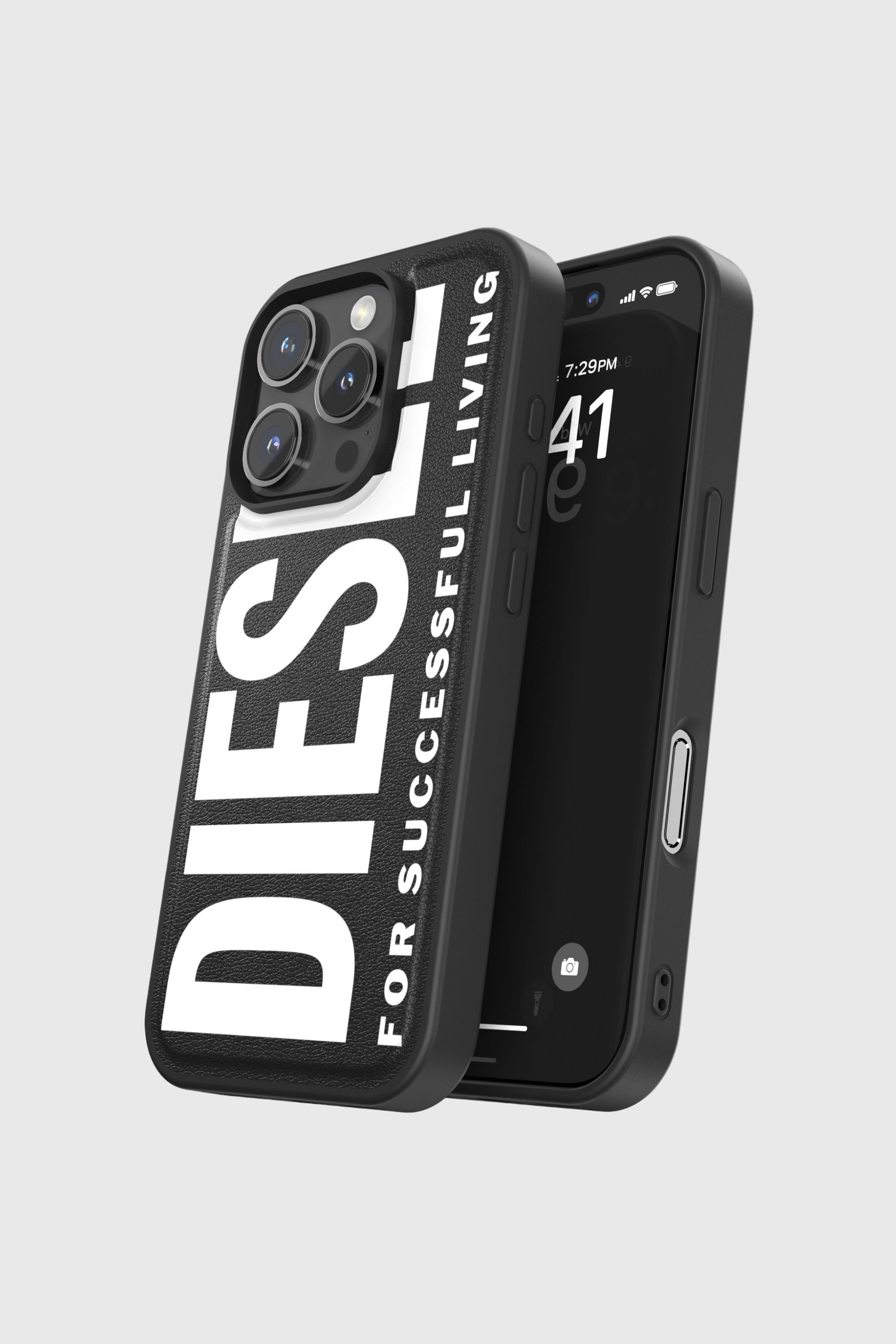 Diesel - 60128 MOULDED CASE, Coque moul&eacute; avec Magsafe pour iP 16 Pro Mixte in Noir - 4
