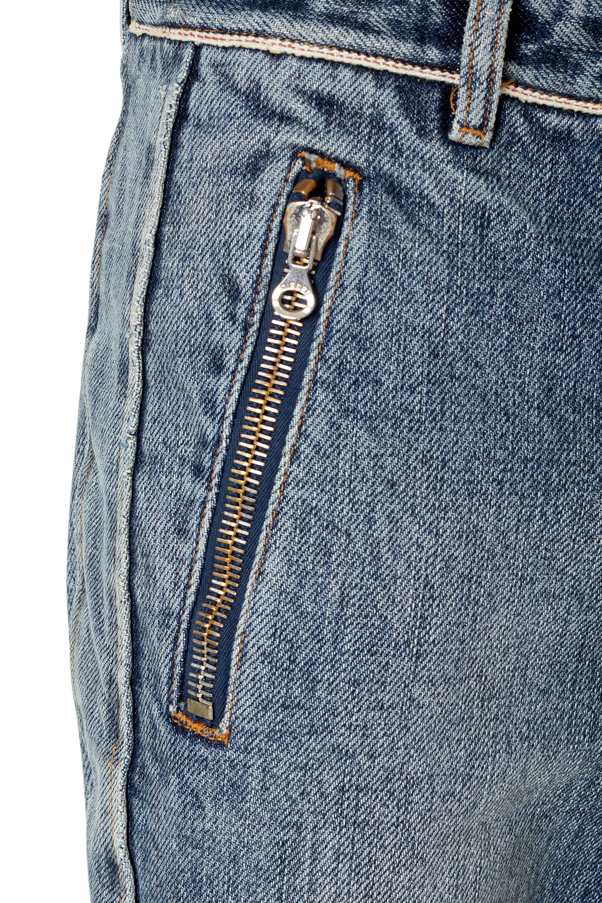 Diesel - D-Generate 0IHAS Straight Jeans, Bleu moyen - Image 4