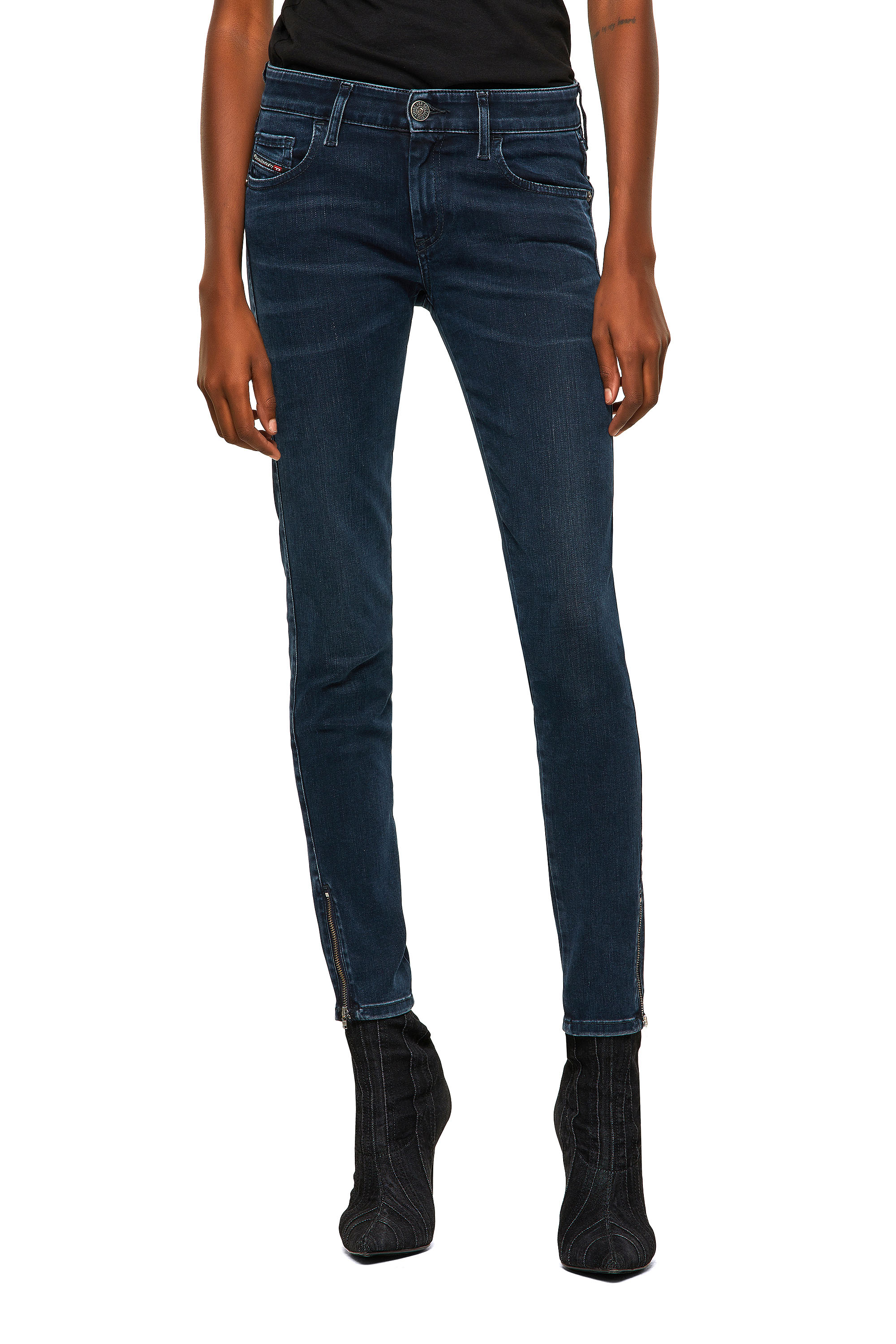 Slandy Low 009QF, Bleu Foncé - Jeans