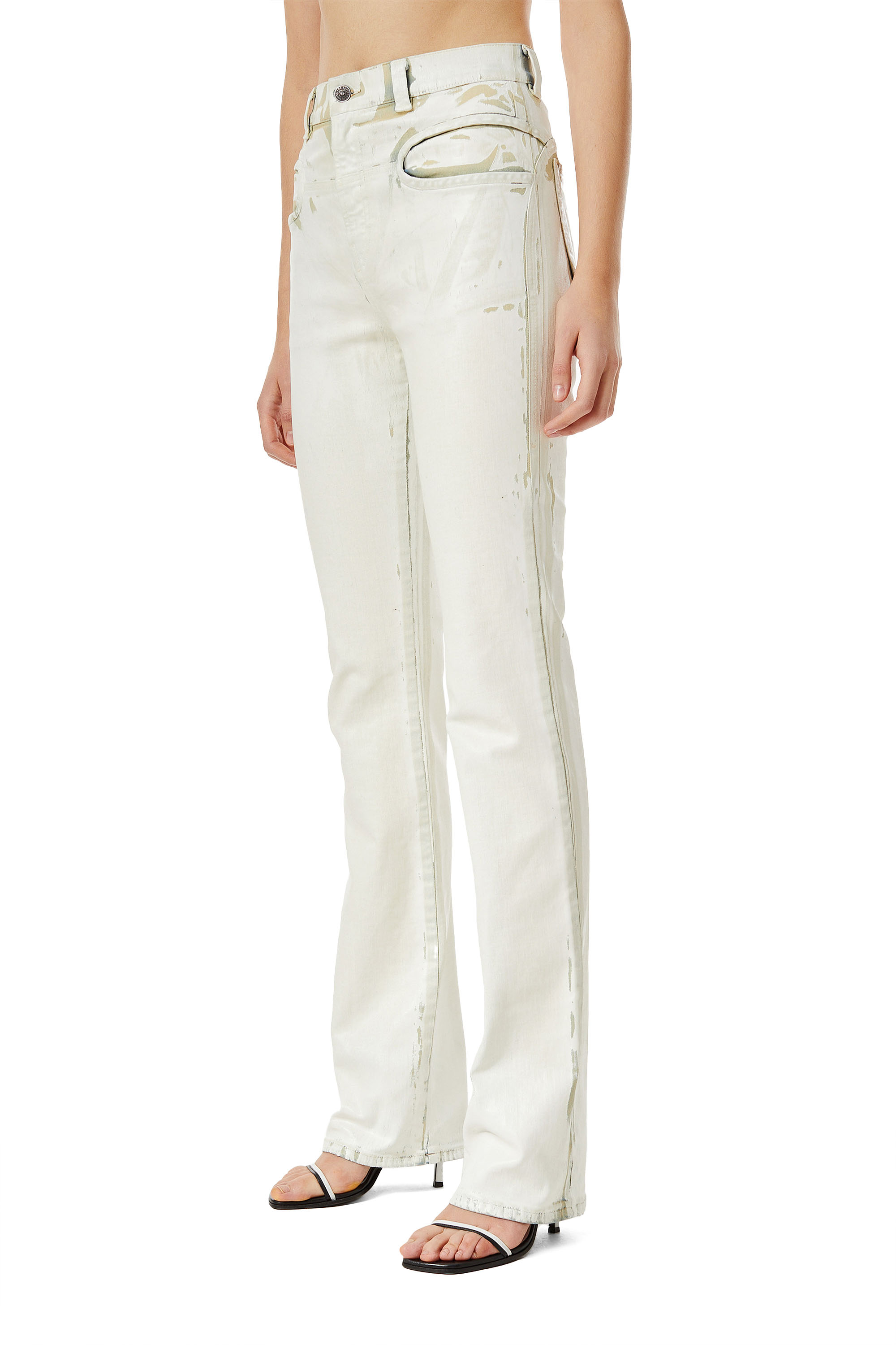 Diesel - D-LYA 0EIAE Slim Jeans, Blanc - Image 4