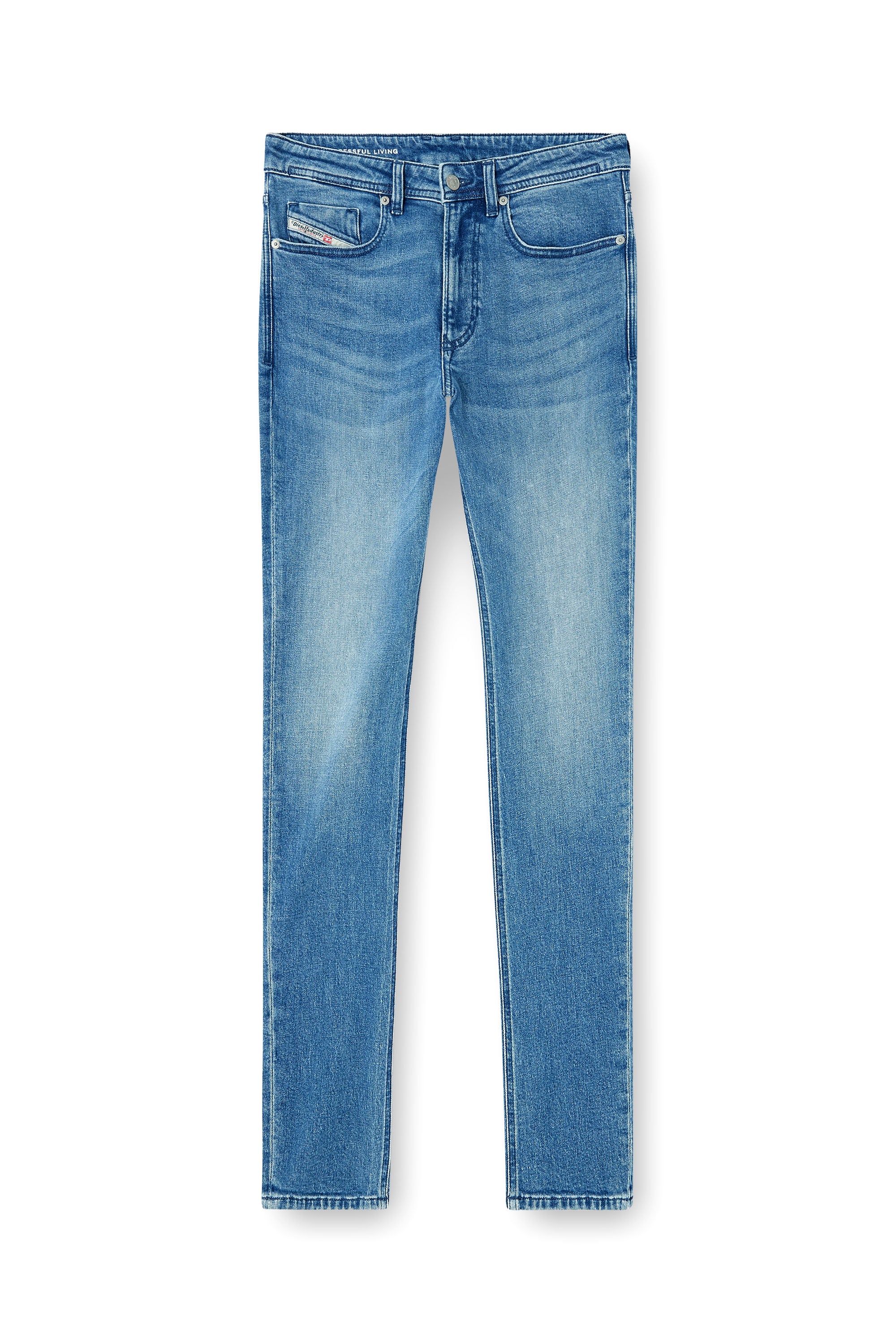 Diesel - Man's Skinny Jeans 1979 Sleenker 0BEBI, Light Blue - 2