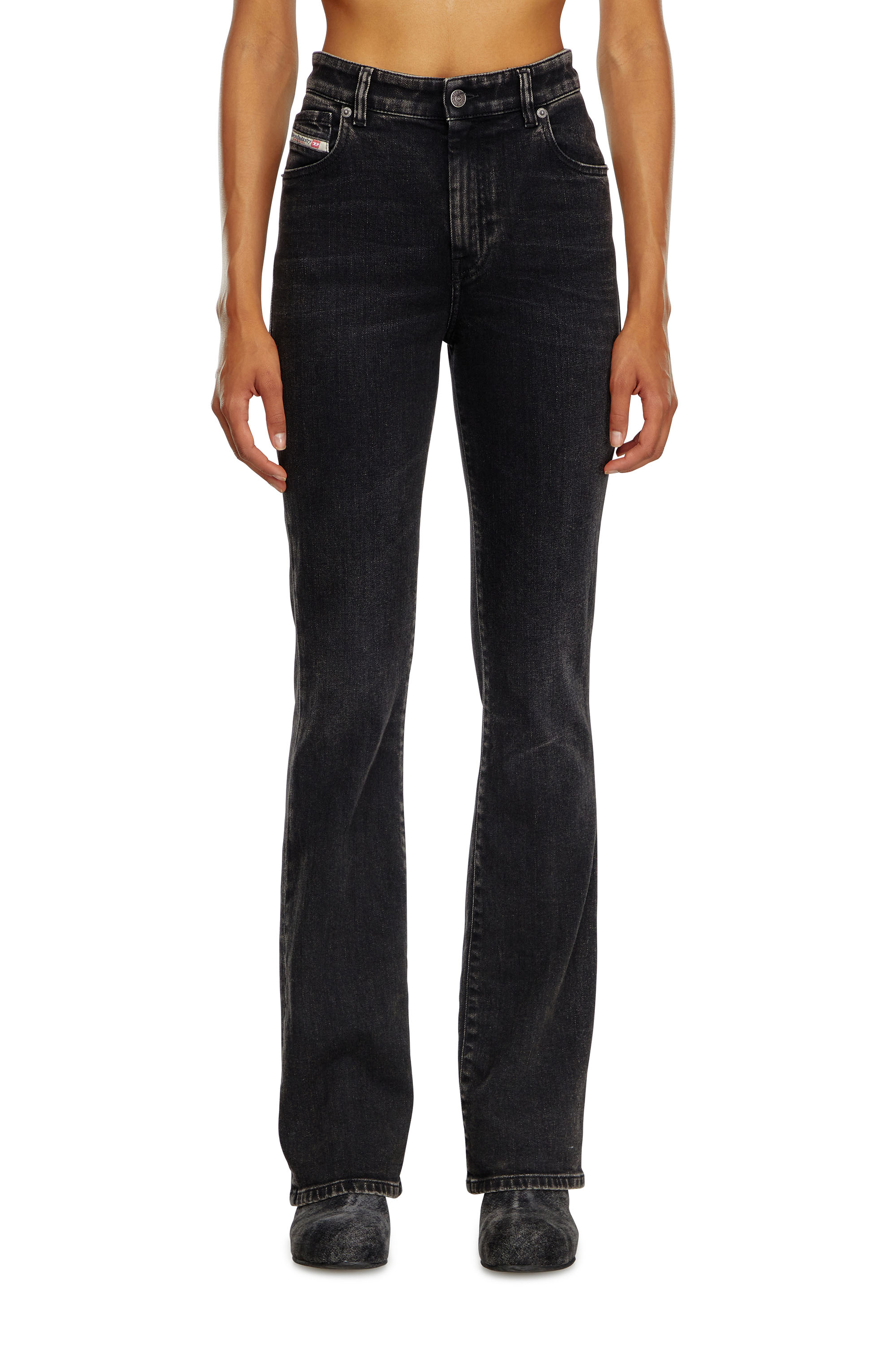 Diesel - Bootcut Jeans 2003 D-Escription 09I30 Femme, Noir/Gris fonc&eacute; - Image 3