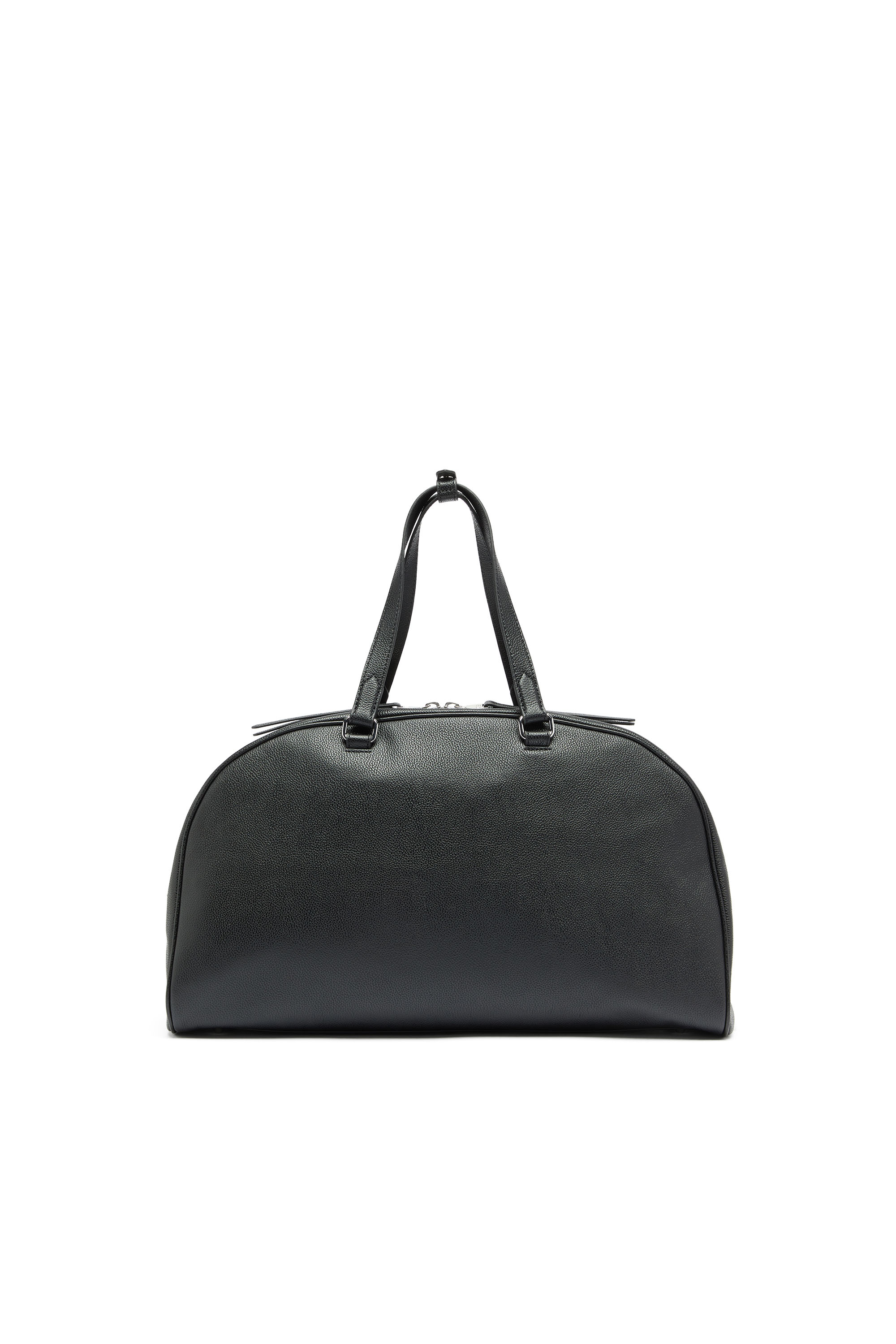 Diesel - 1DR DOME DUFFLE, 1DR Dome  - Sac de voyage en cuir avec Oval D Mixte in Noir - 2