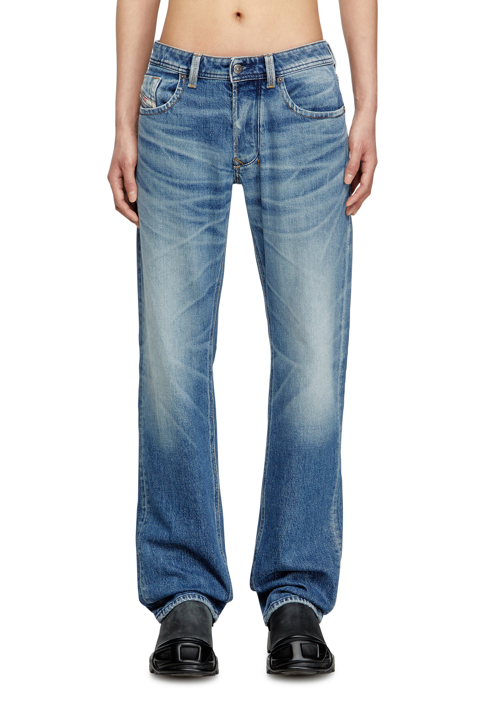 Diesel - Regular Jeans 1985 Larkee 09M12 Homme, Bleu moyen - Image 1