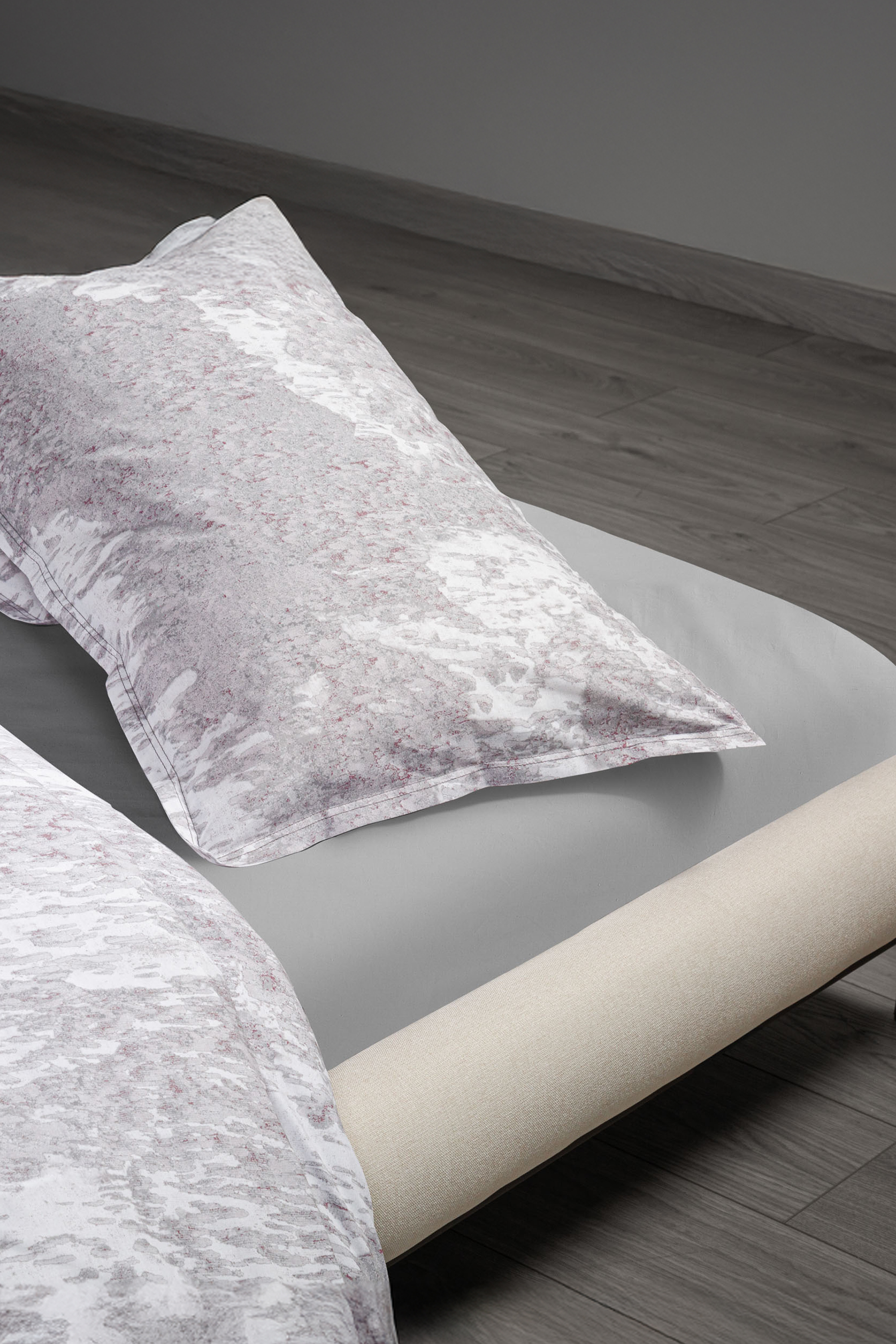 Diesel - 1015007 ACID RAIN - COTTON DUVET COVER, Housse de Couette en Coton Mixte in Gris - 2