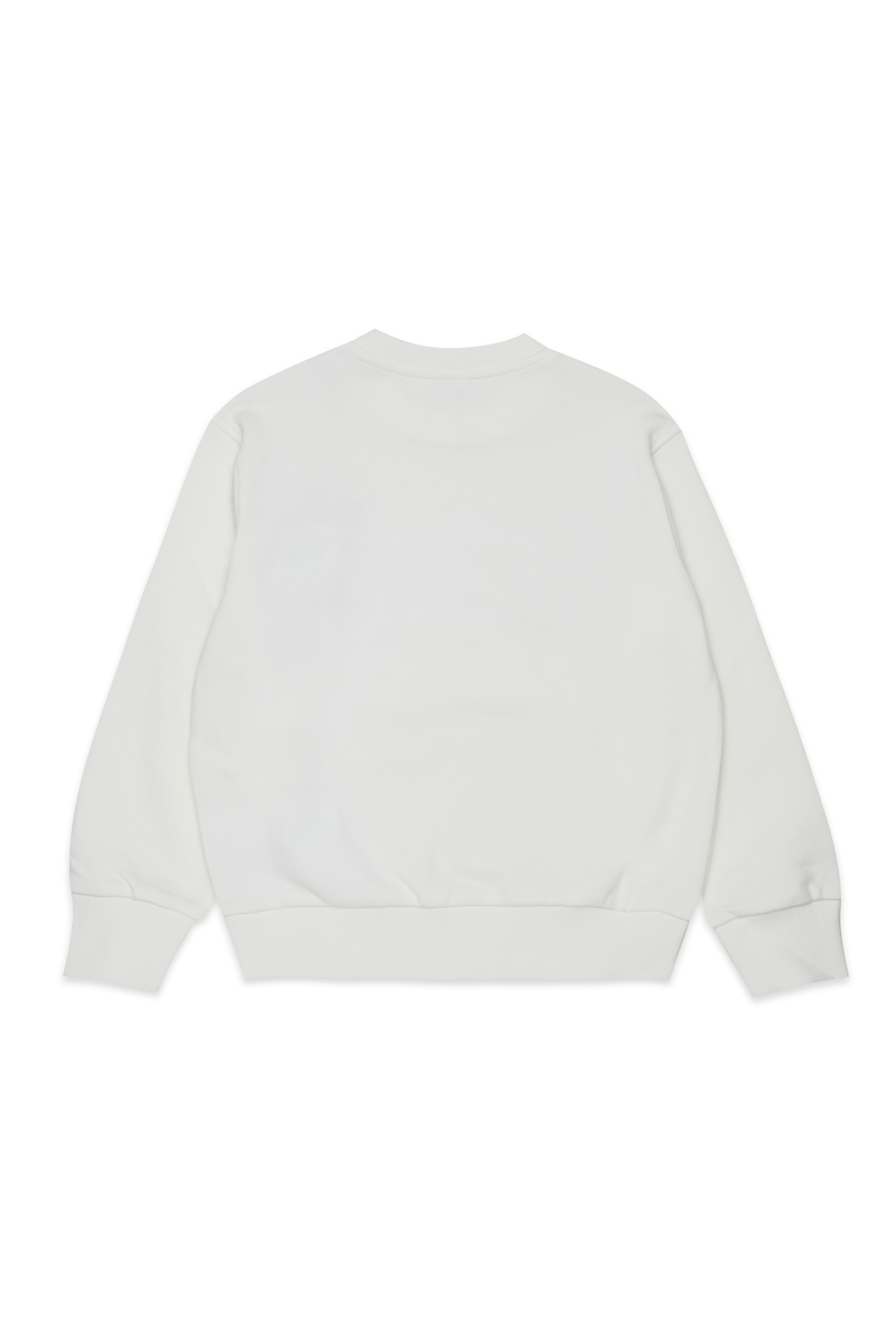 Diesel - SCRAP OVER, Sweat-shirt avec imprim&eacute; graphique Oval D Homme in Blanc - 2