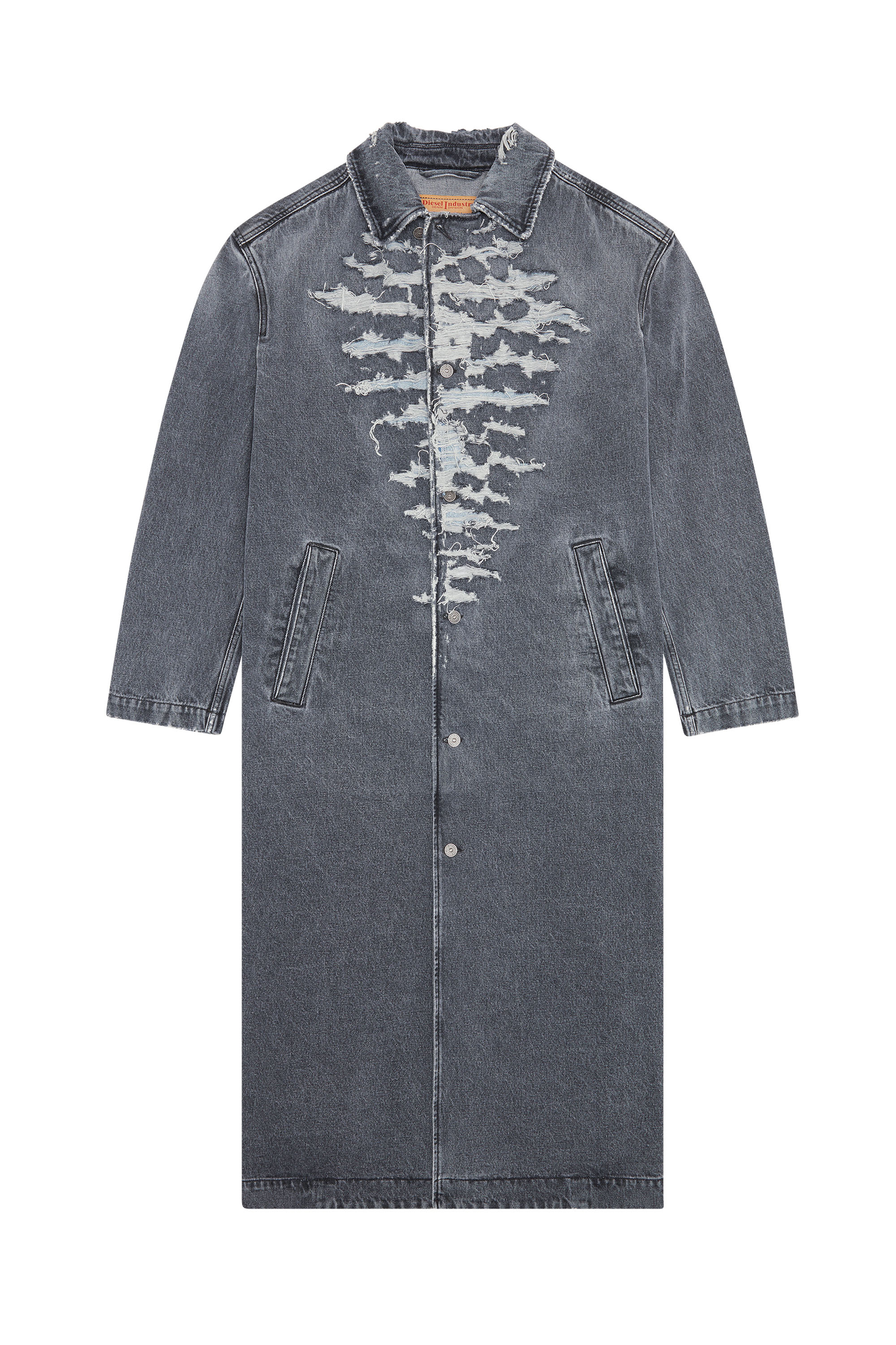 Diesel - D-ROKU-LONG-FSB1, Gris - Image 2