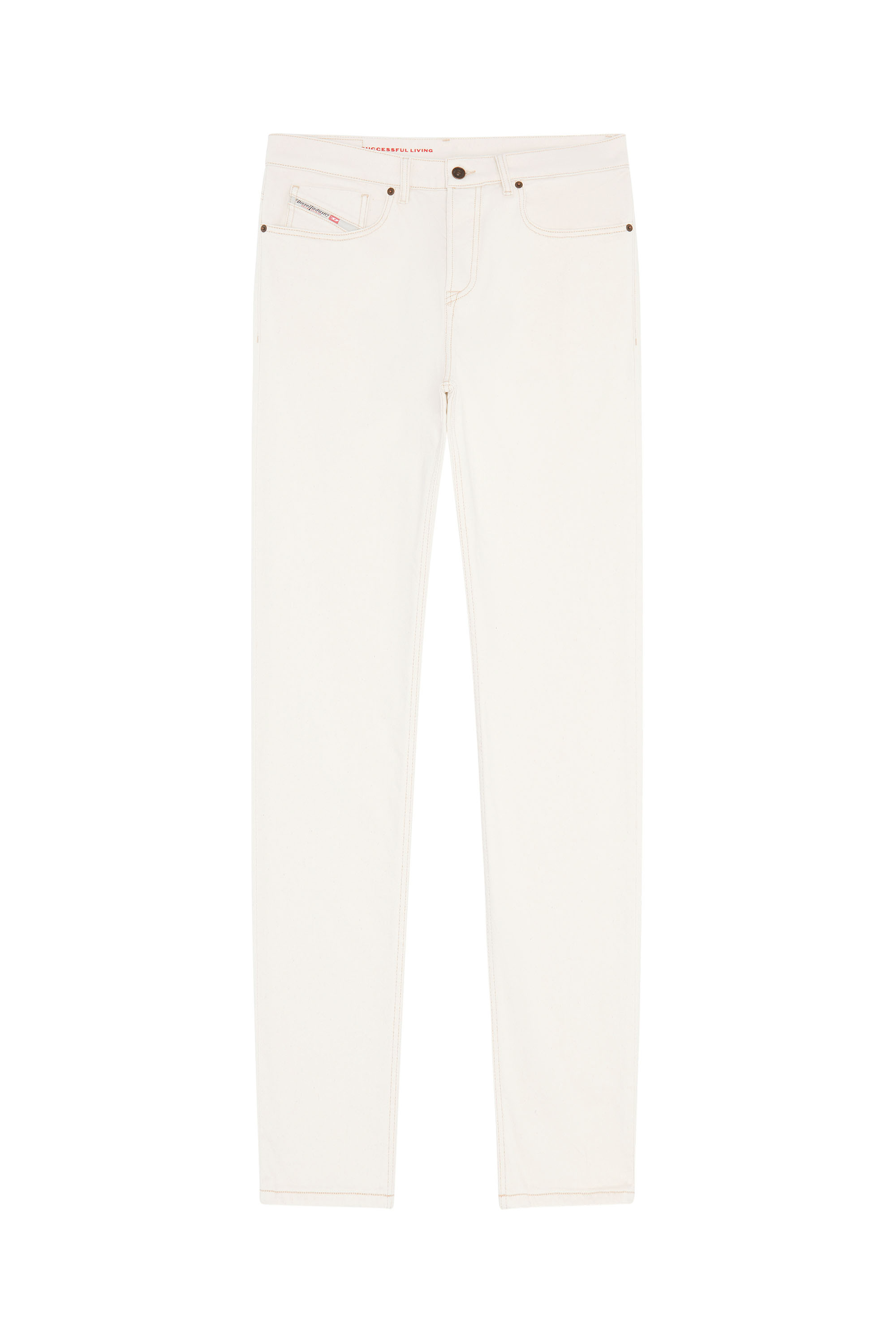 2005 D-FINING 09B94 Tapered Jeans, Blanc - Jeans