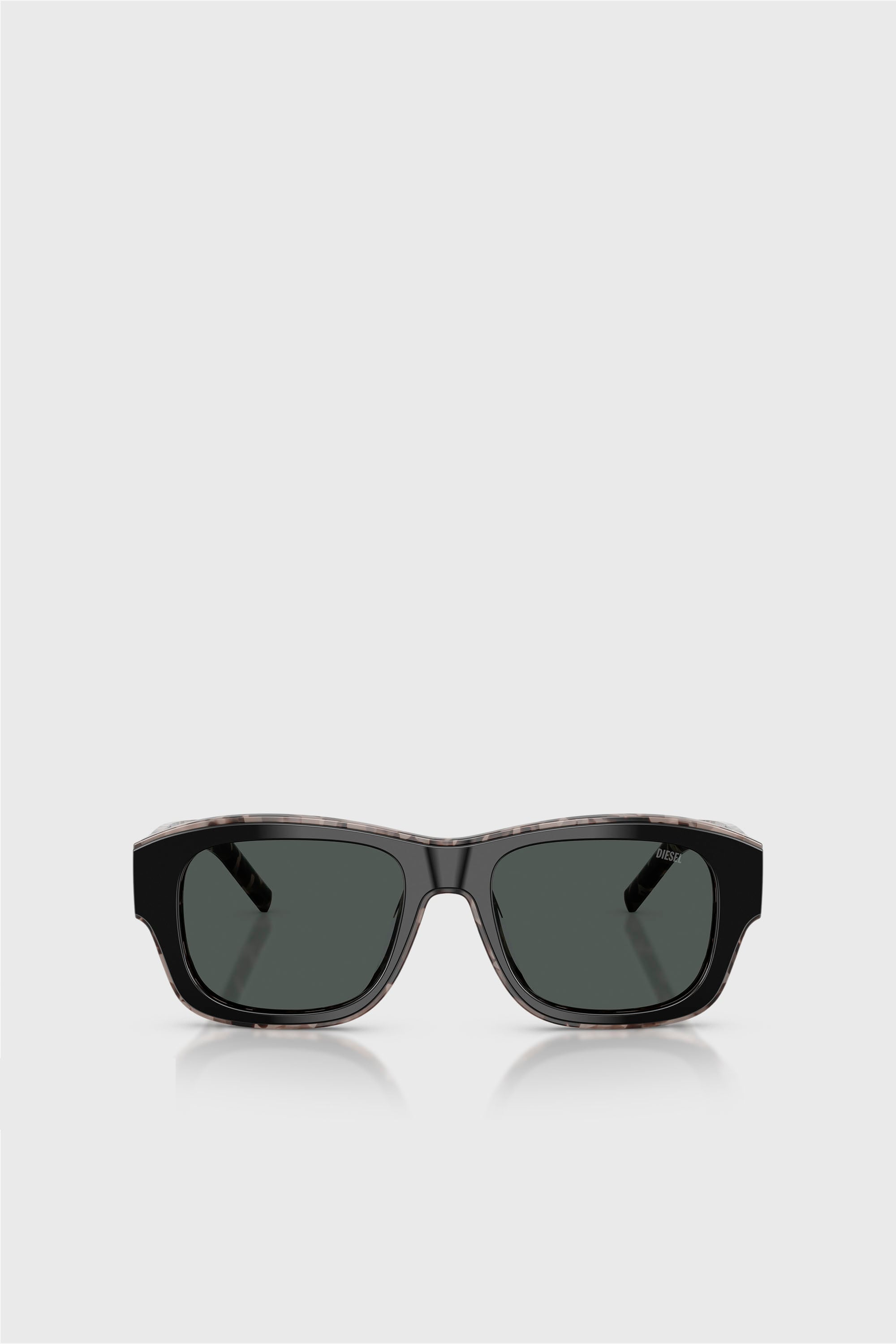 Diesel - 0DL2020U, Lunettes de soleil rectangulaires Mixte in Noir - 1
