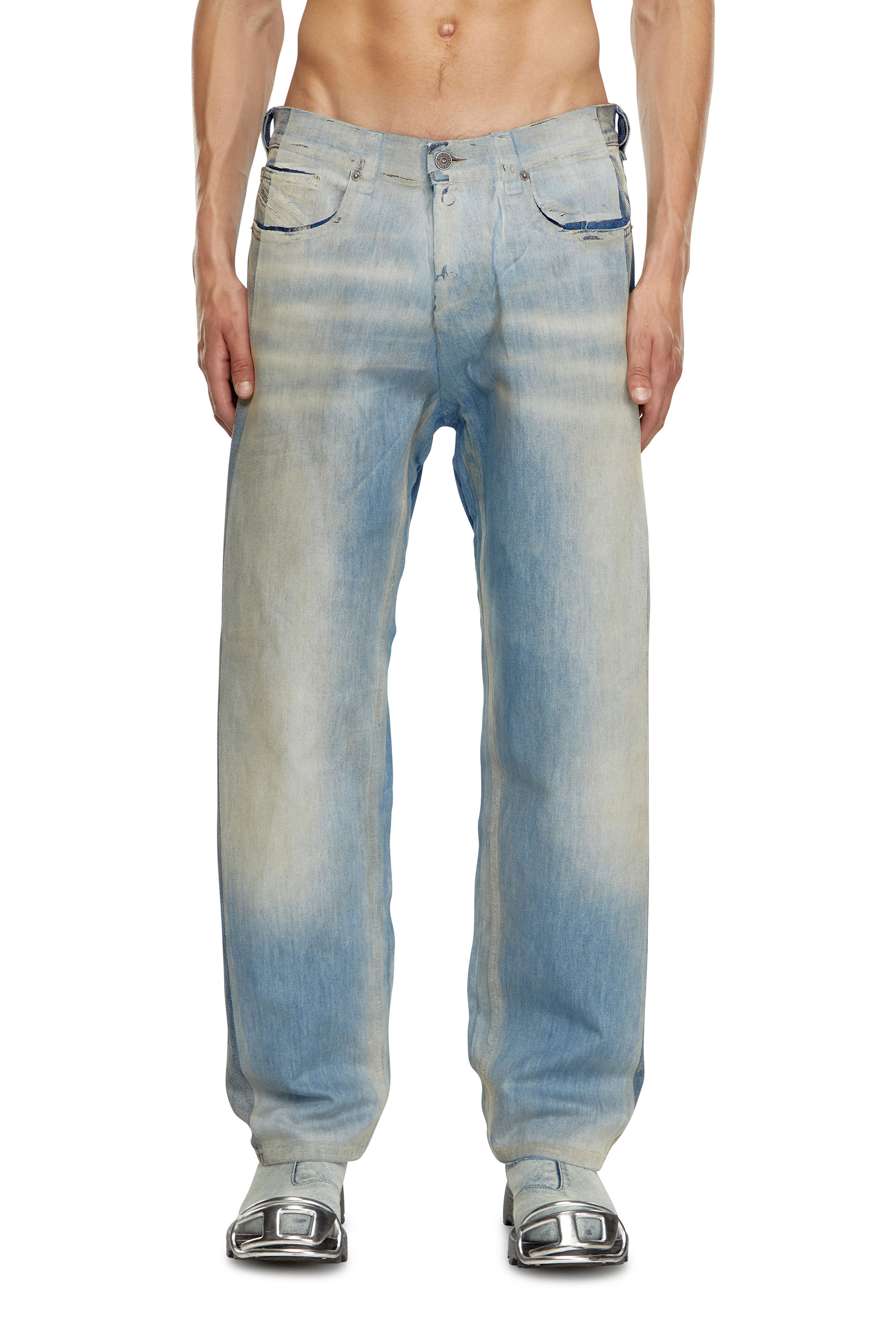Diesel - Homme Straight Jeans 2010 D-Macs 09K22, Bleu moyen - Image 1