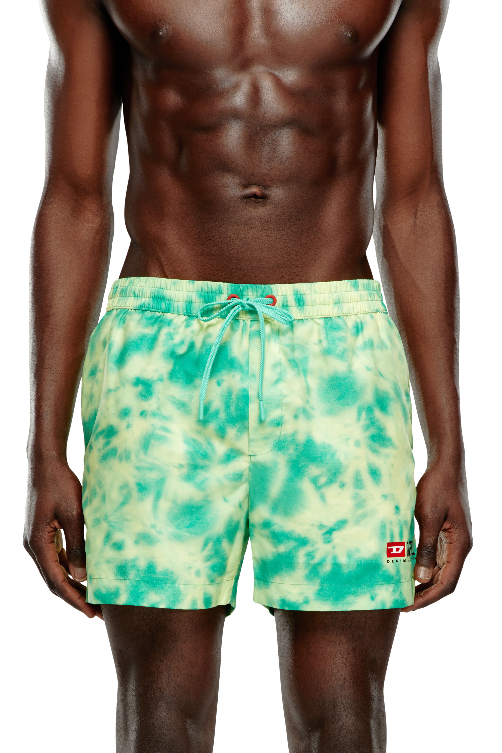 Diesel - BMBX-KEN-37, Short de bain mi-long avec imprim&eacute; tie-dye Homme in Polychrome - 2