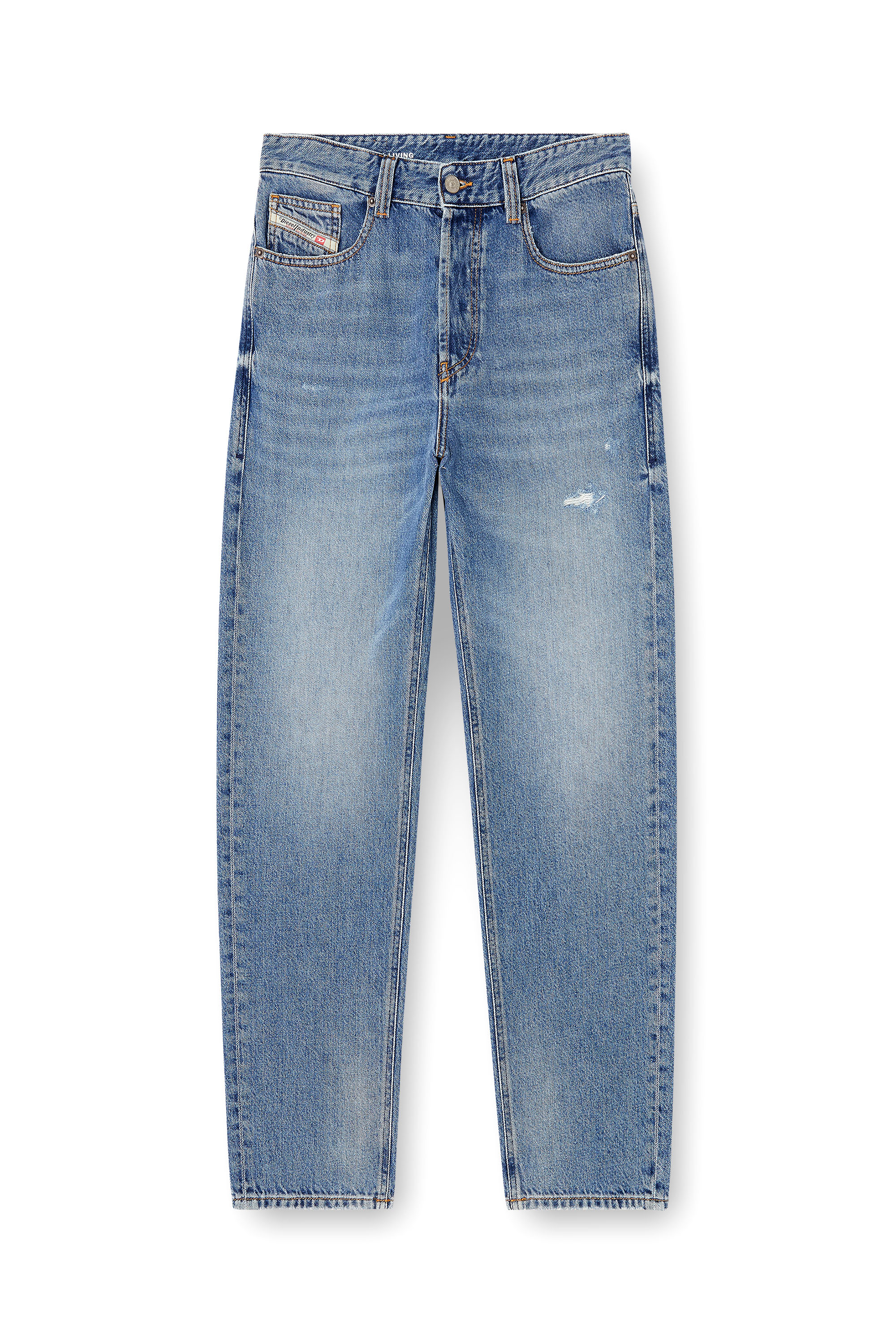 Diesel - Regular Jeans 2024 D-Macs 09N69 Homme, Bleu Clair - Image 4