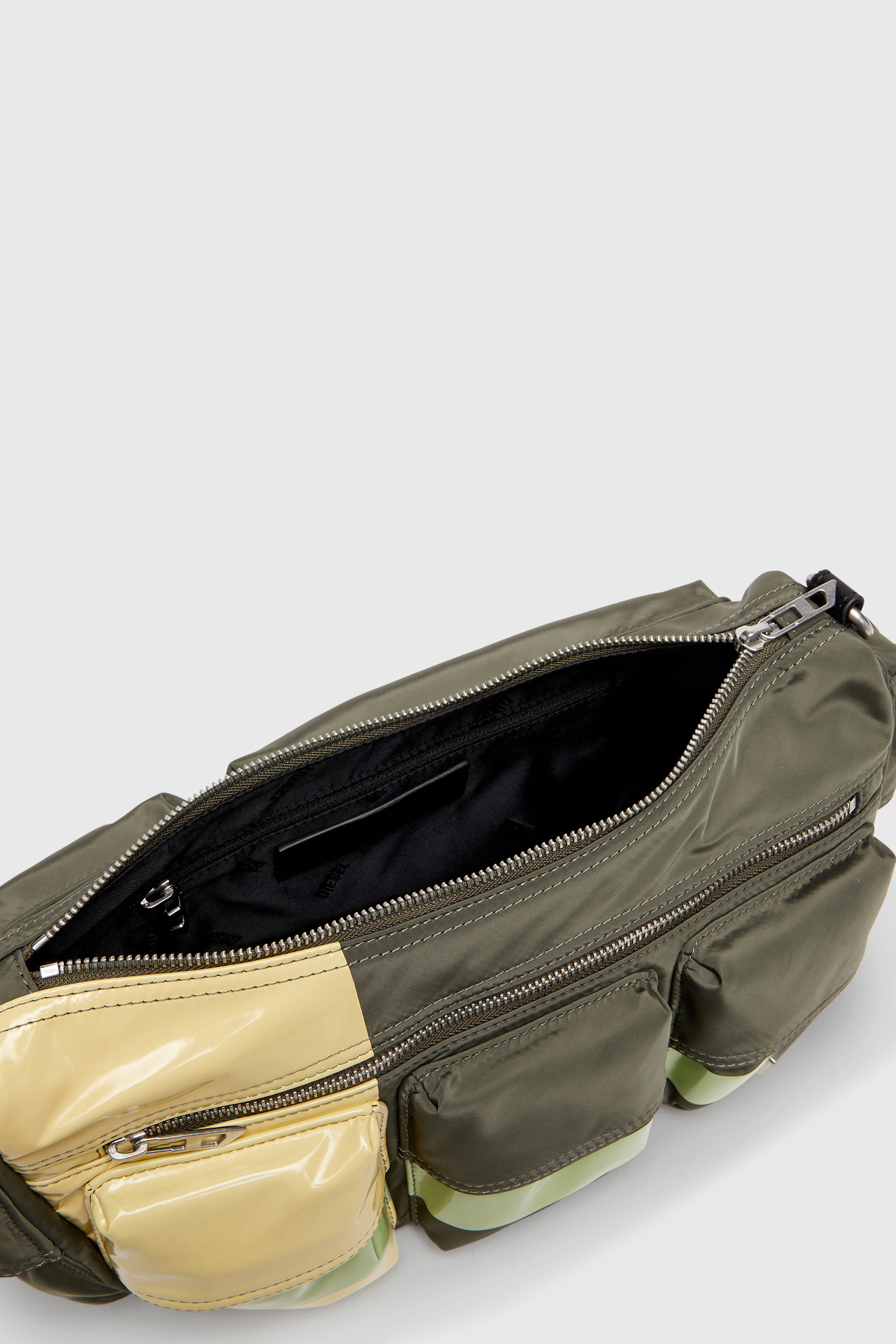 Diesel - MULTI-PKTS SHOULDER BAG X, Multi-Pkts - Sac bandouli&egrave;re &agrave; design color-block Mixte in Polychrome - 3