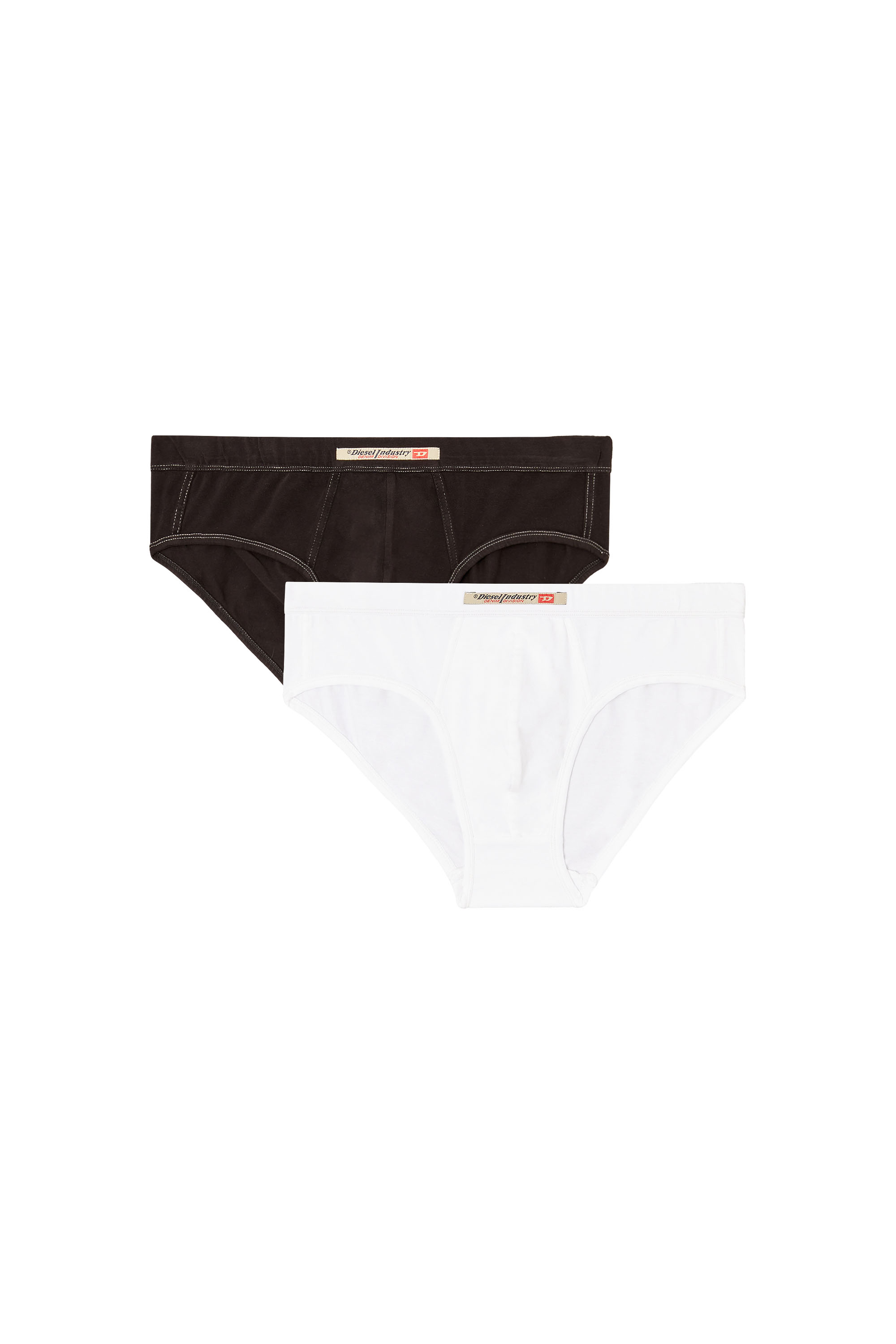 Diesel - ANDY-DNM-2PACK, Lot de 2 slips avec drapeau Diesel Industry Homme in Polychrome - 2