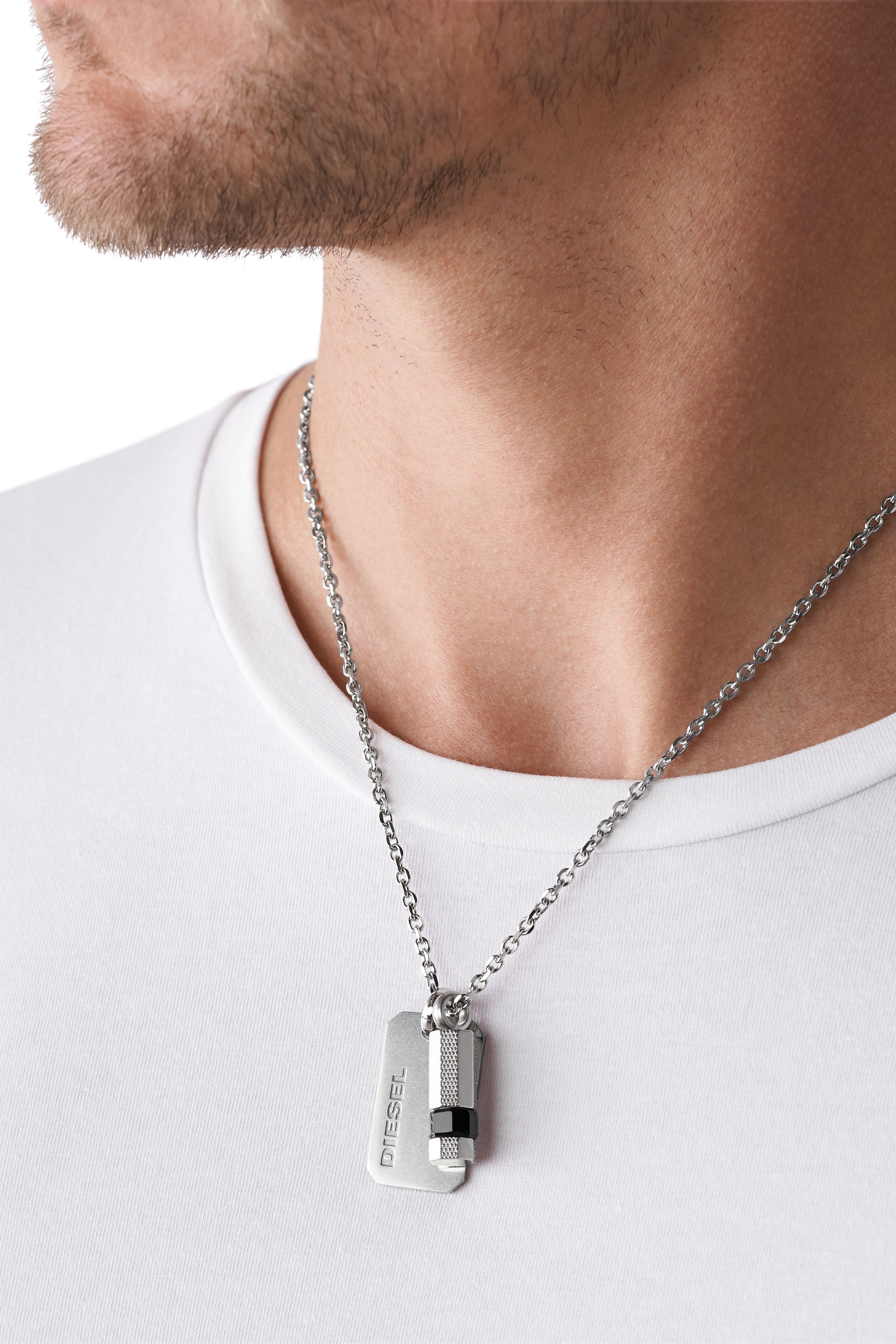 Diesel - DX1156, Gris argenté - Image 3