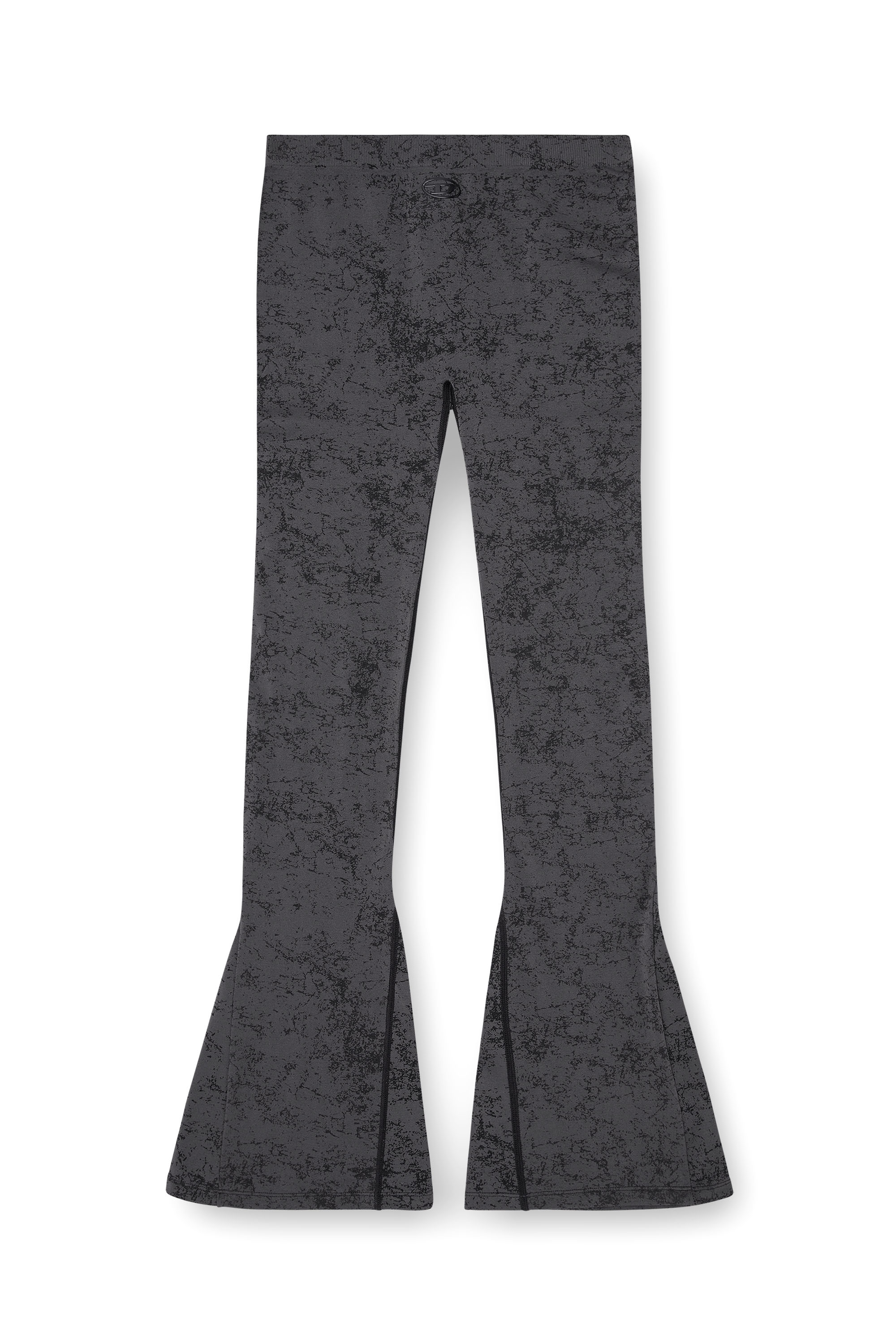 Diesel - CORNELIA-UTLT, Legging &eacute;vas&eacute; avec imprim&eacute; utilitaire Femme in Gris - 2