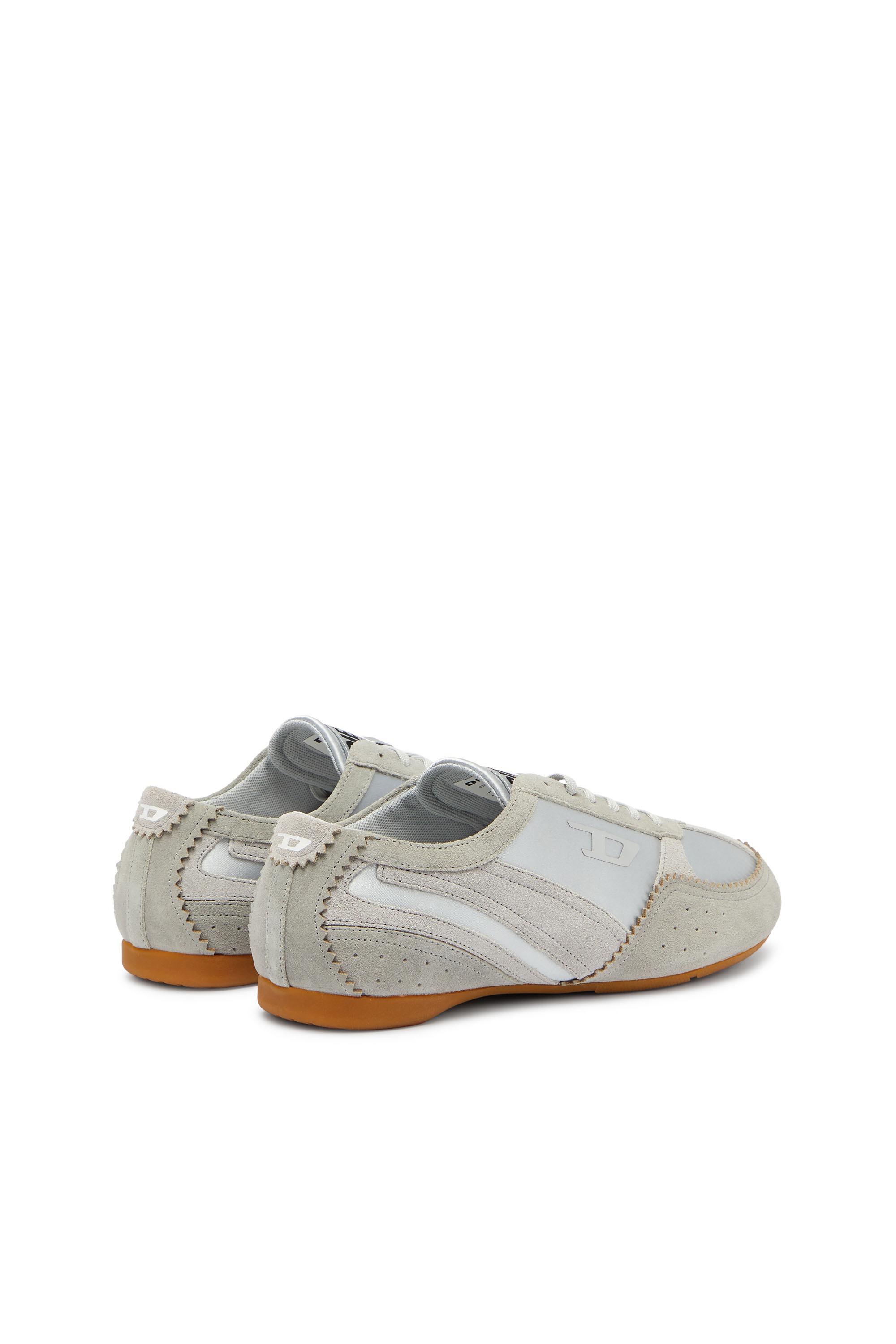 Diesel - D-MILE LOW II W, D-Mile - Sneaker avec empi&egrave;cements en su&egrave;de Femme in Bleu - 3