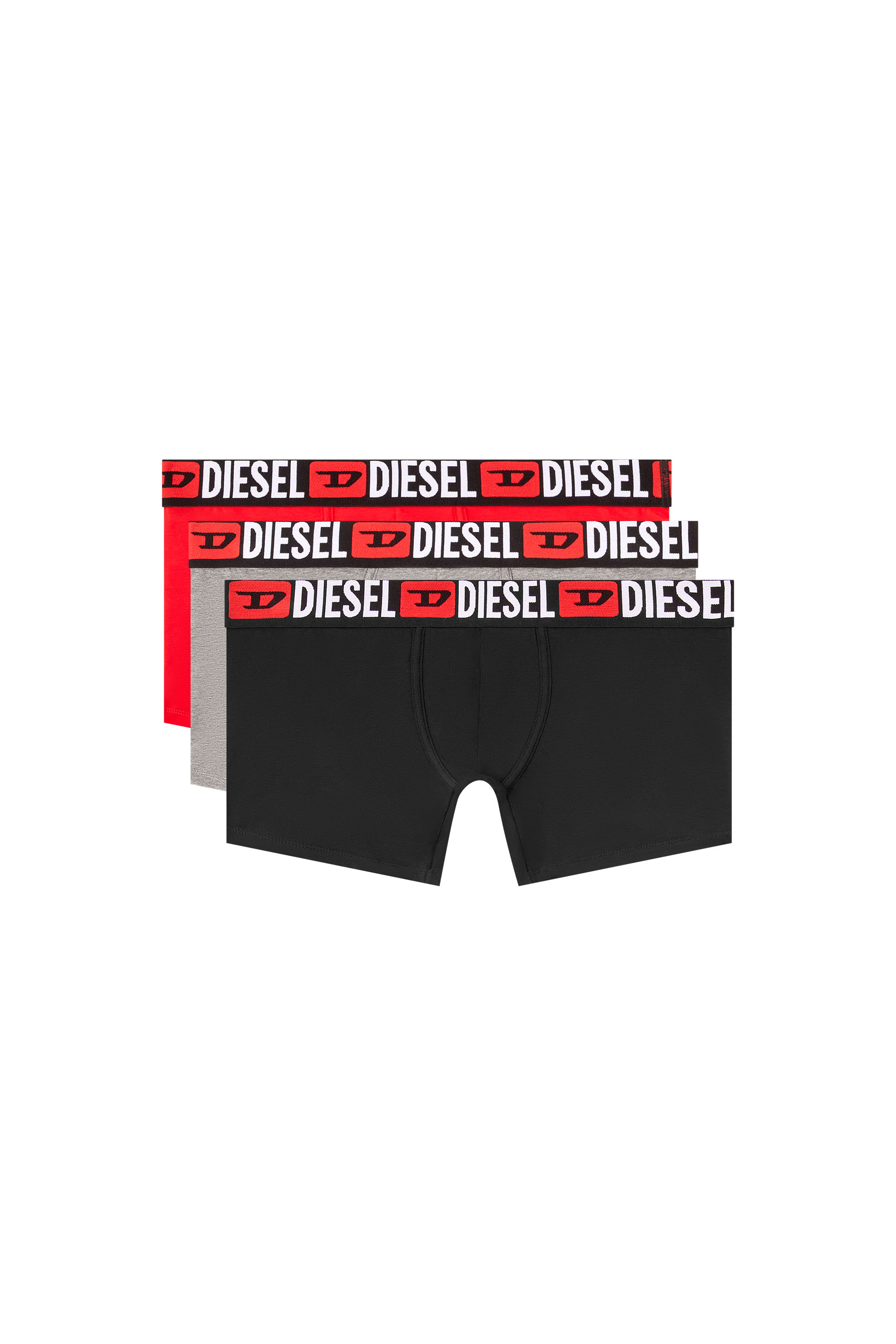Diesel - MAX-D-CORE-3PACK, Lot de trois boxer en coton stretch Homme in Polychrome - 1