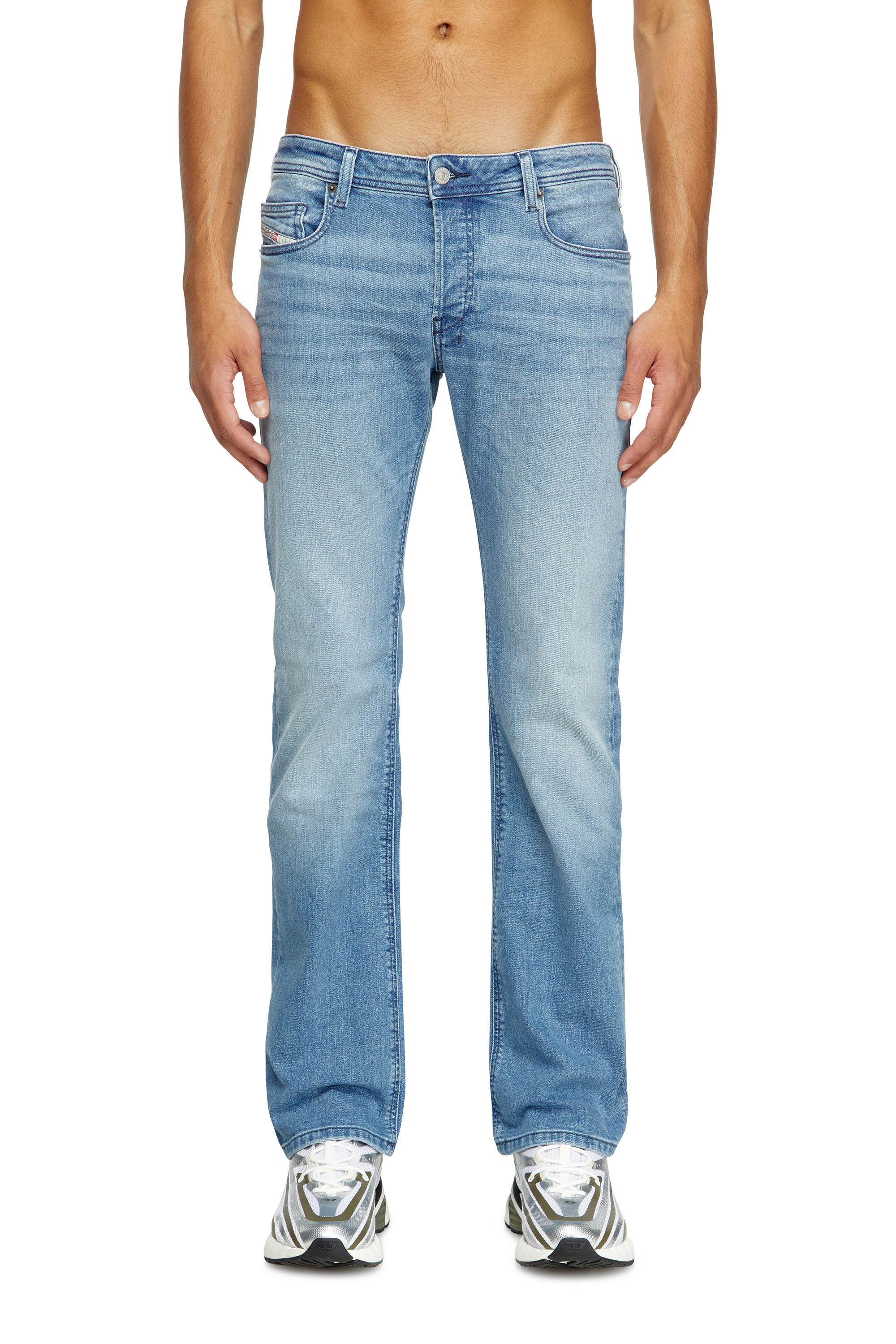 Diesel - Bootcut Jeans 2007 Zatiny 0GRDI Homme, Bleu Clair - Image 2