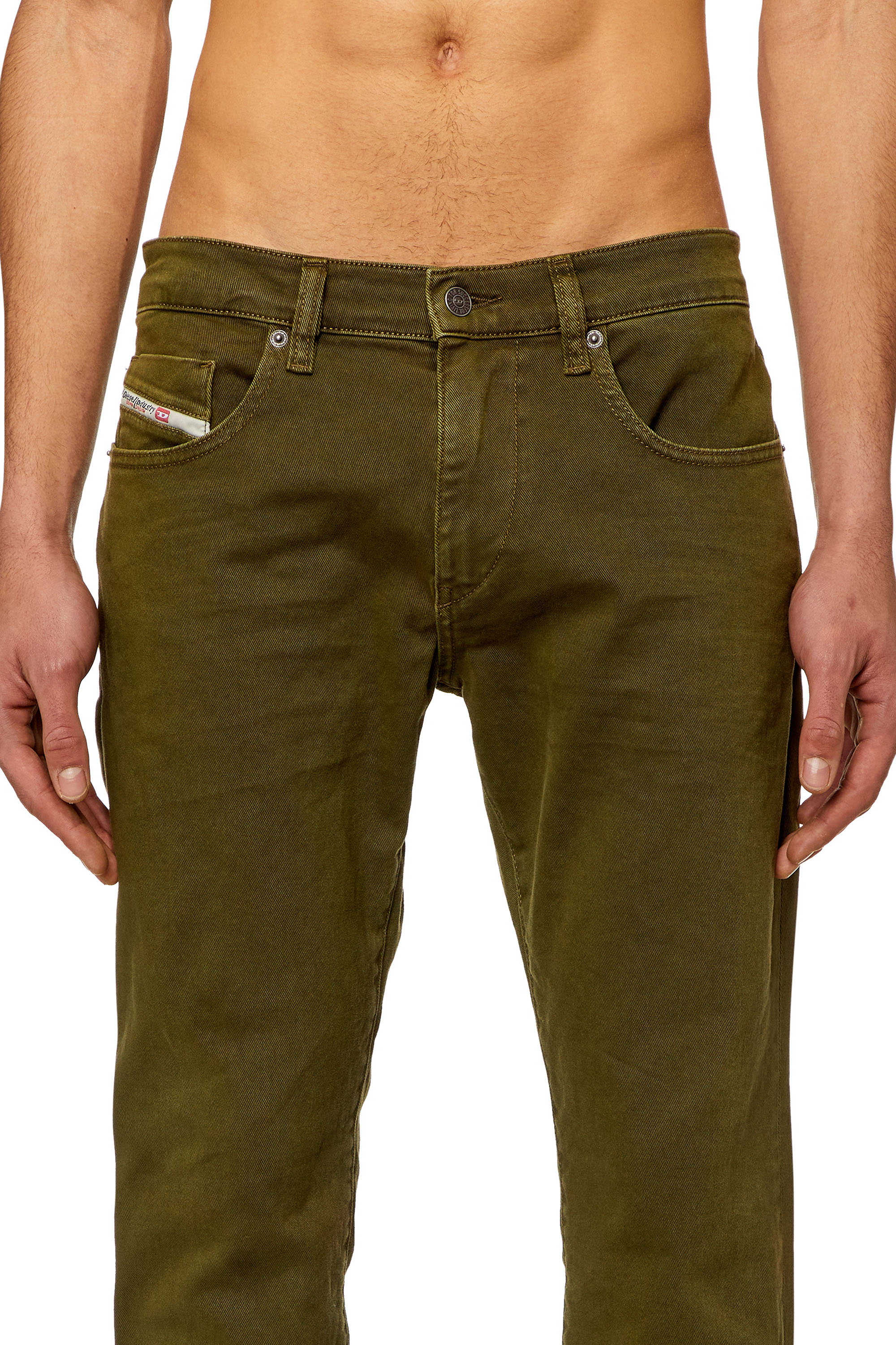 Diesel - Slim Jeans 2019 D-Strukt 0QWTY, Vert - Image 4