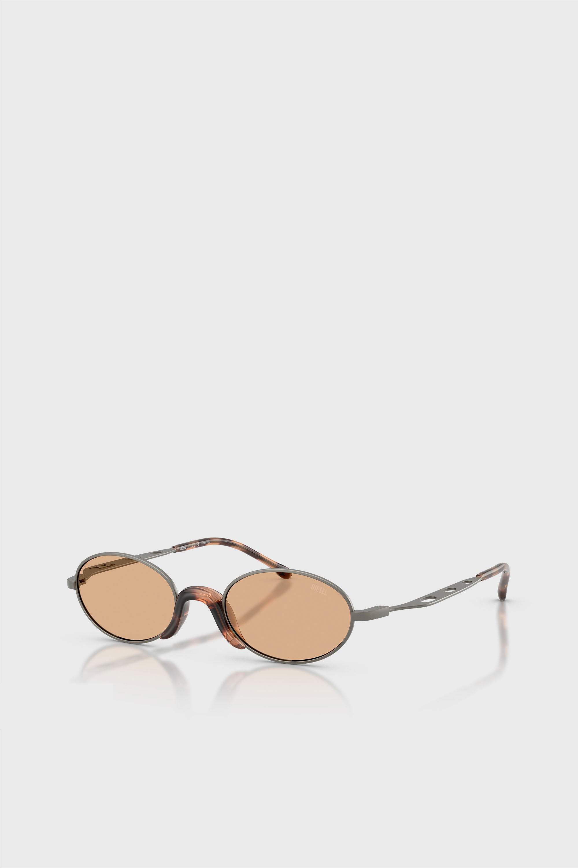Diesel - 0DL1023T, Lunettes de soleil pilote Mixte in Marron - 2