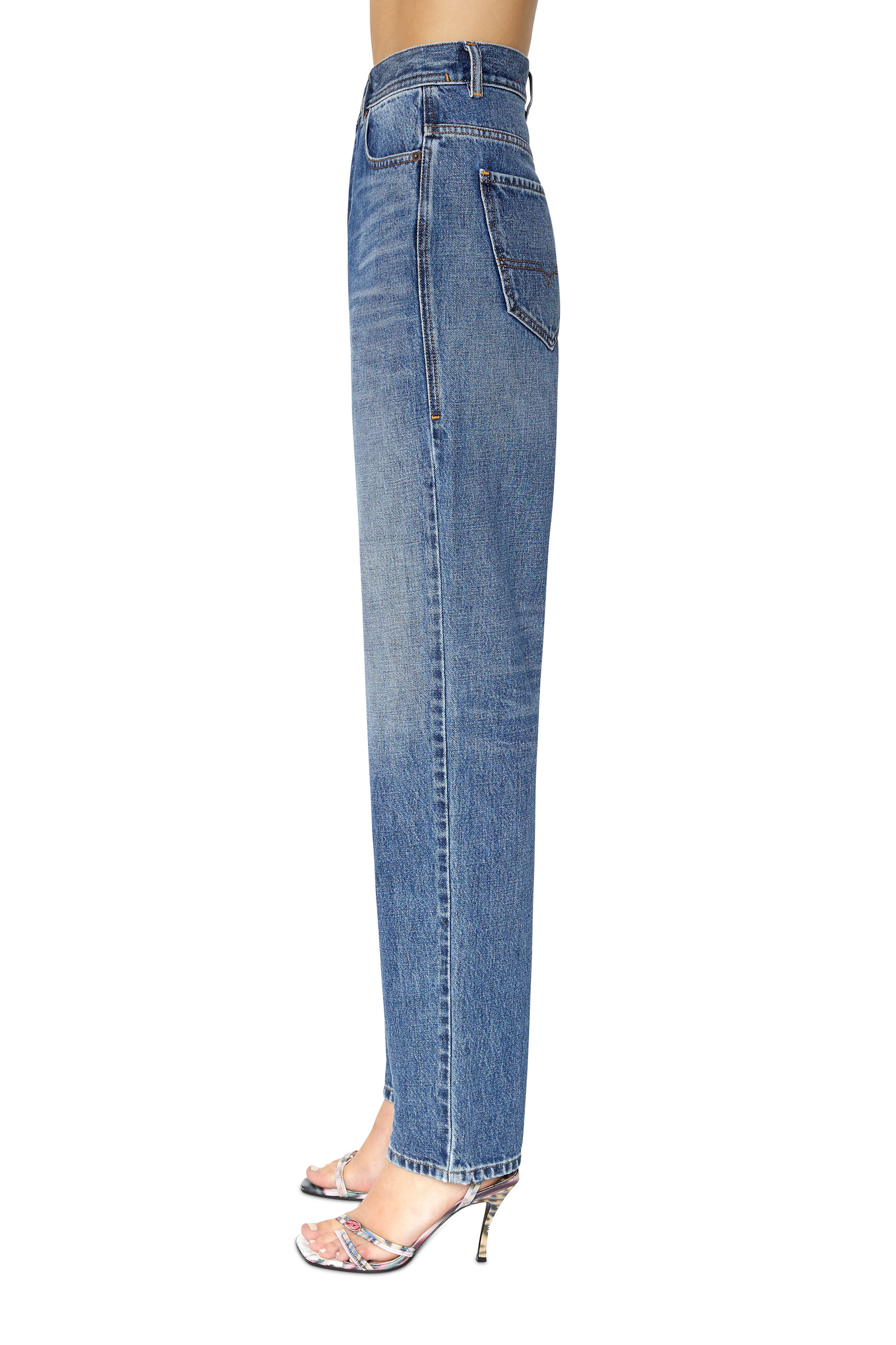 Diesel - Straight Jeans 1956 D-Tulip 007C2, Bleu moyen - Image 5