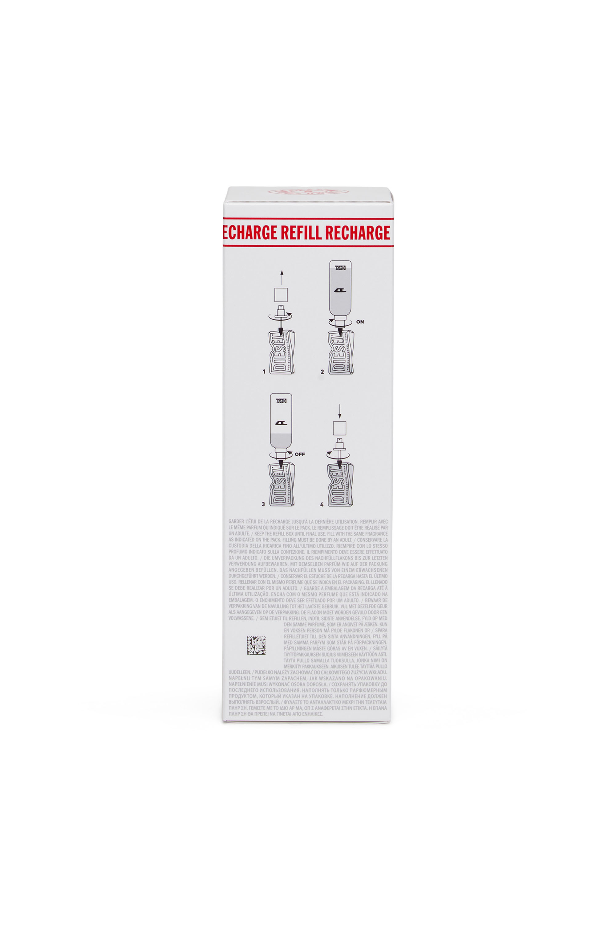 Diesel - D REFILL 150 ML, Unisex's D REFILL 150ml, 5 FL.OZ., Eau de Toilette in Grey - 3