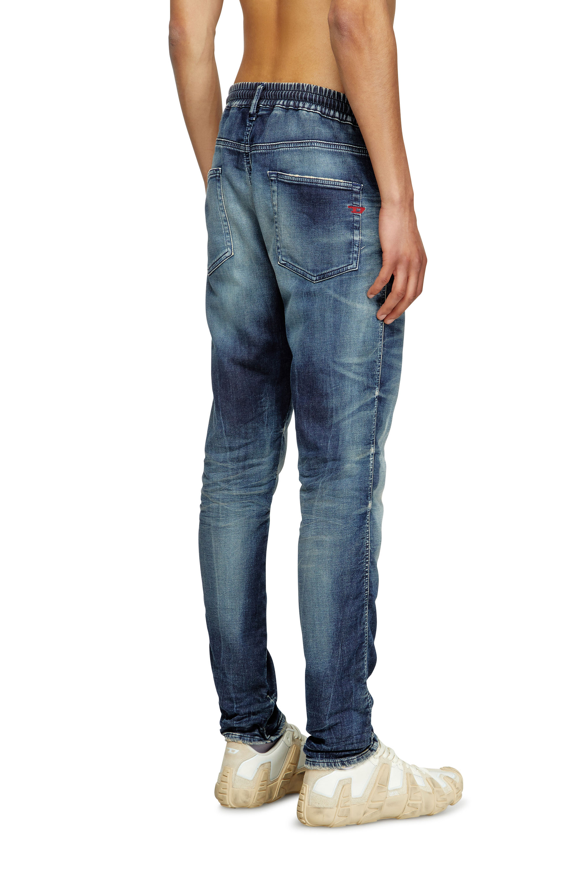 Diesel - Slim 2060 D-Strukt Joggjeans® 068RZ Homme, Bleu Foncé - Image 4