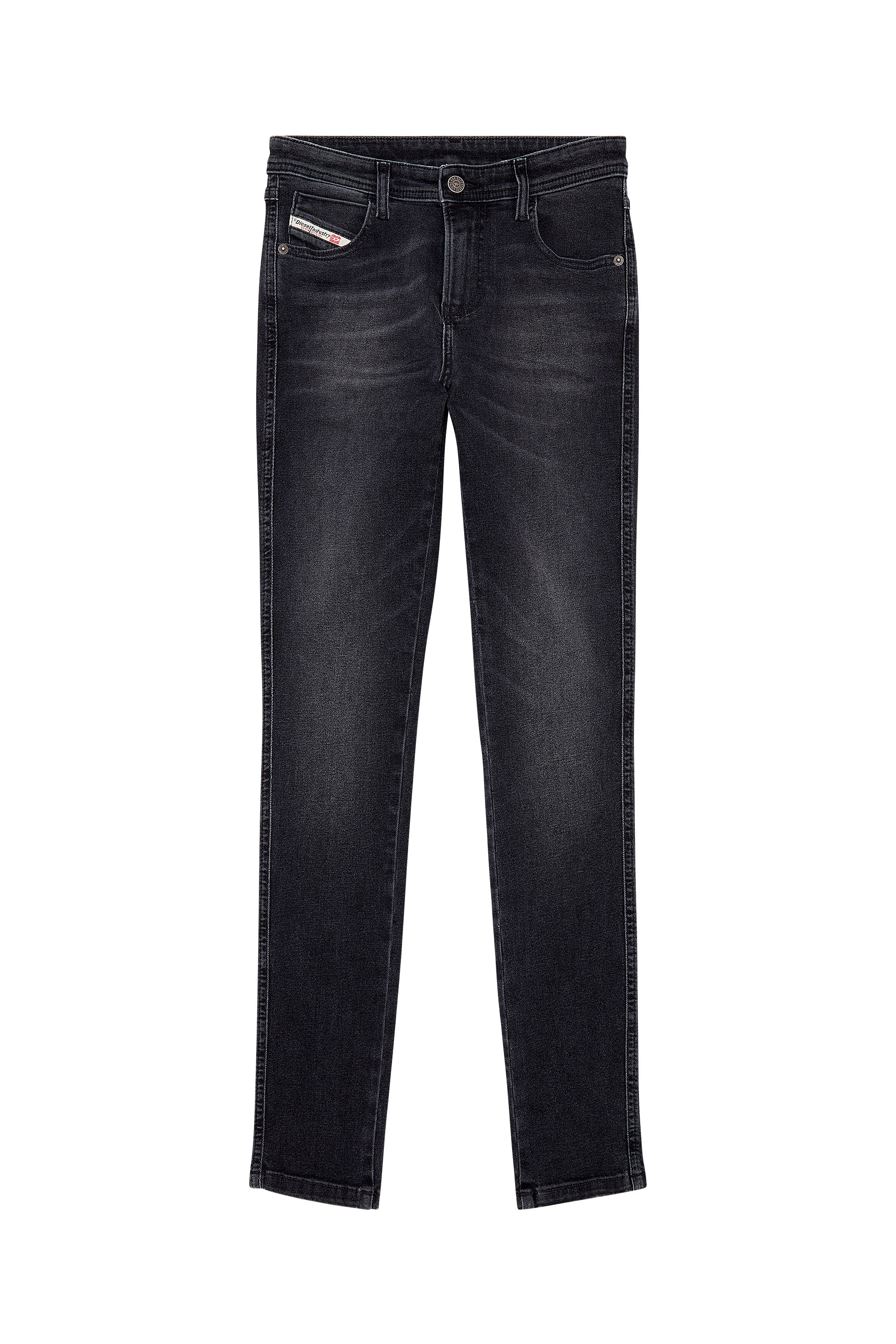Diesel - Skinny Jeans 2015 Babhila 0PFAS, Noir/Gris foncé - Image 5