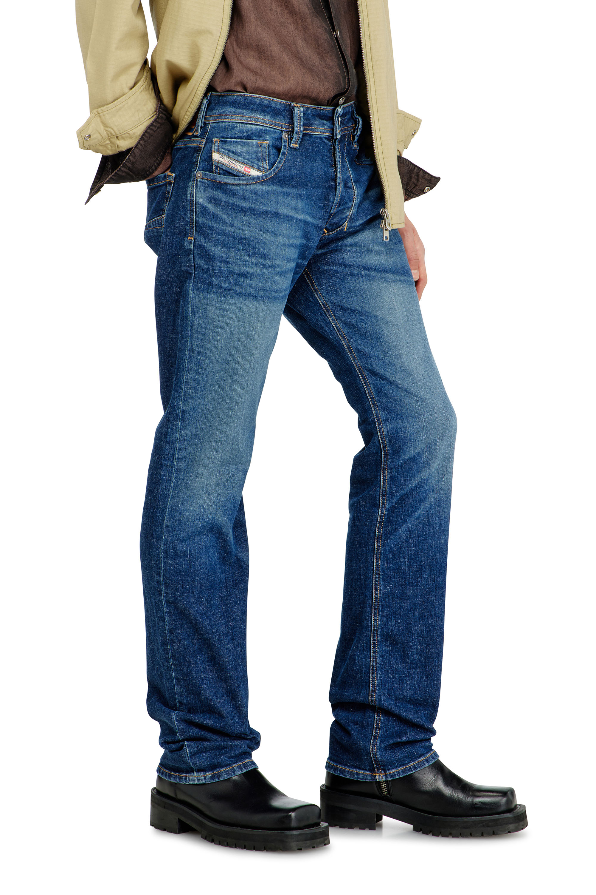 Diesel - Regular Jeans 1985 Larkee 09J47 Homme, Bleu Fonc&eacute; - Image 7