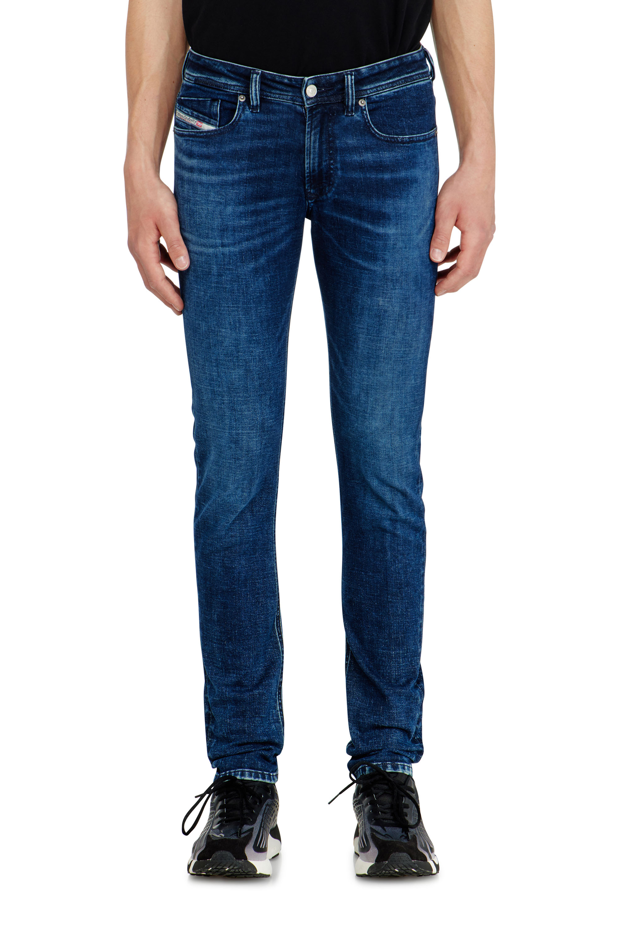 Diesel - Skinny Jeans 1979 Sleenker 0KBBD Homme, Bleu Fonc&eacute; - Image 4