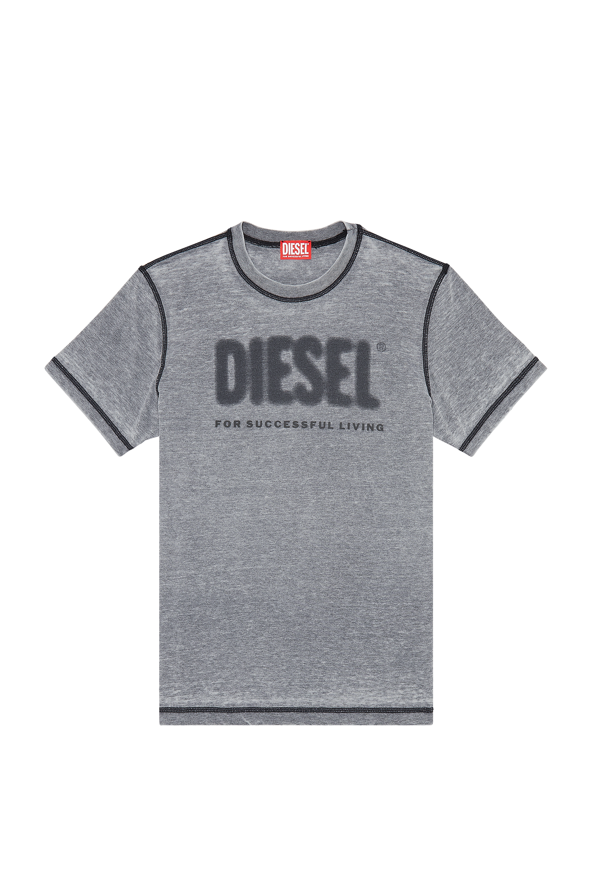 Diesel - T-DIEGOR-L1, Gris foncé - Image 4
