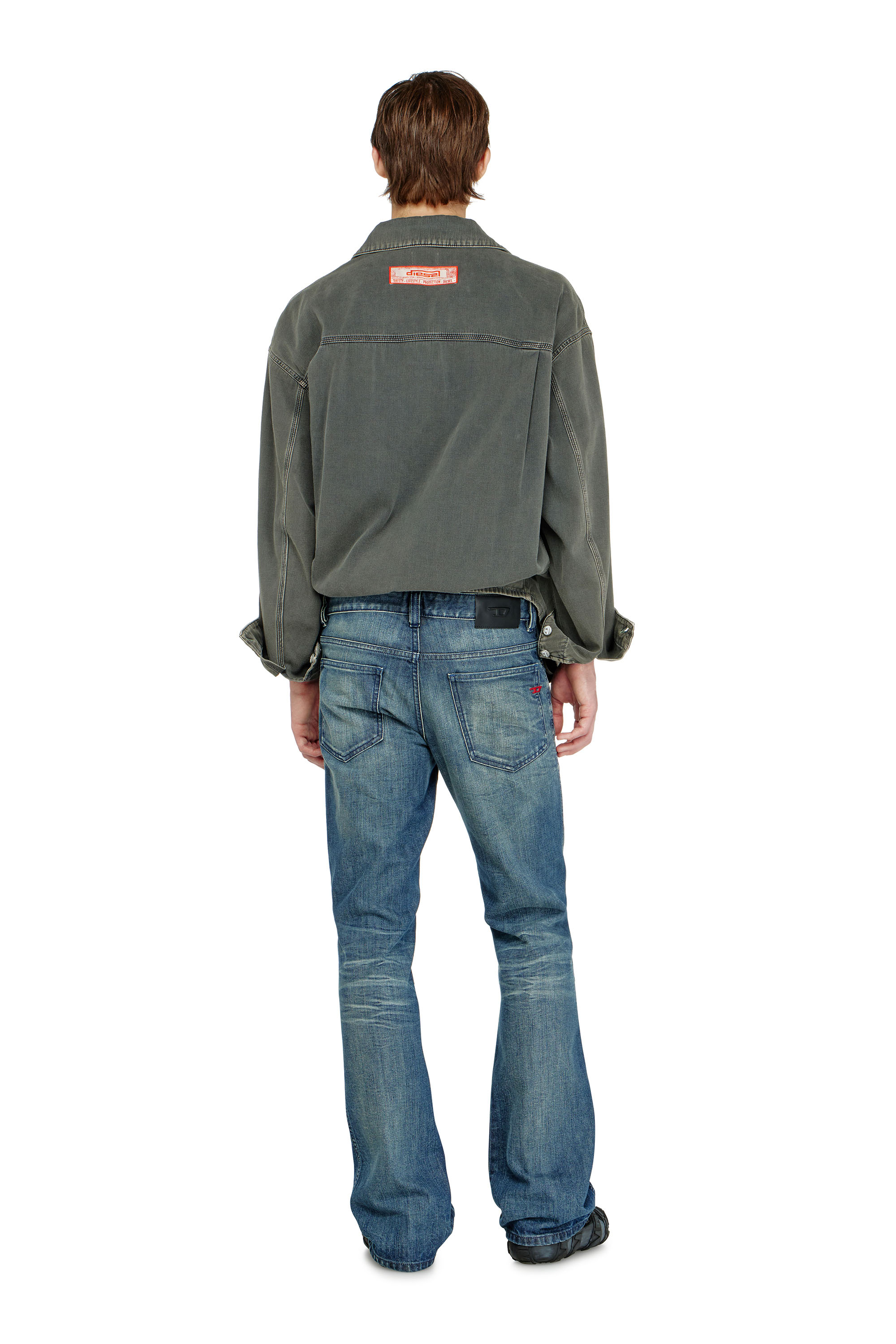 Diesel - Bootcut Jeans 1998 D-Buck 09Q29 Homme, Bleu moyen - Image 5