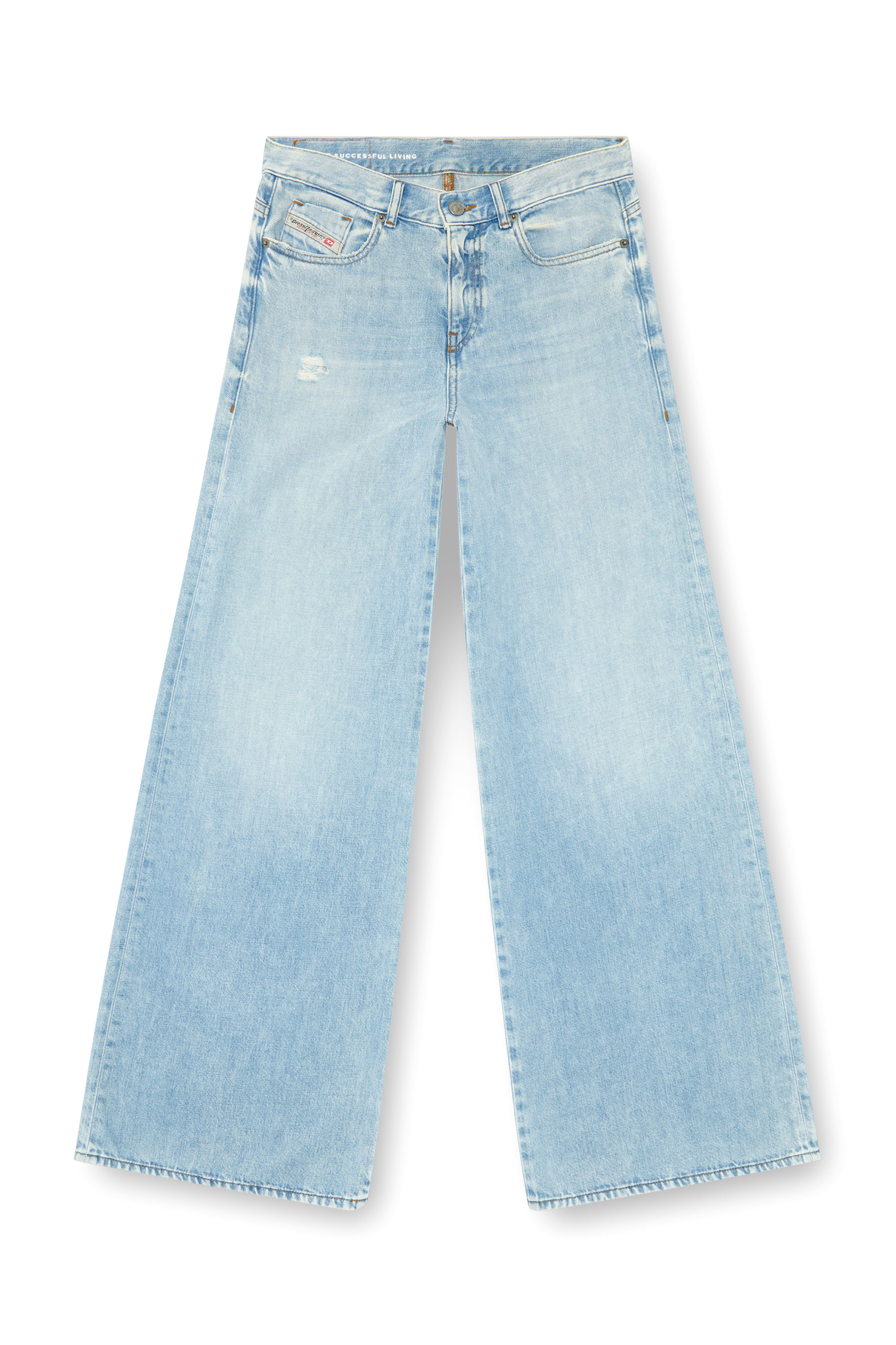 Diesel - Flare Jeans 1978 D-Akemi 068MQ Femme, Bleu Clair - Image 3