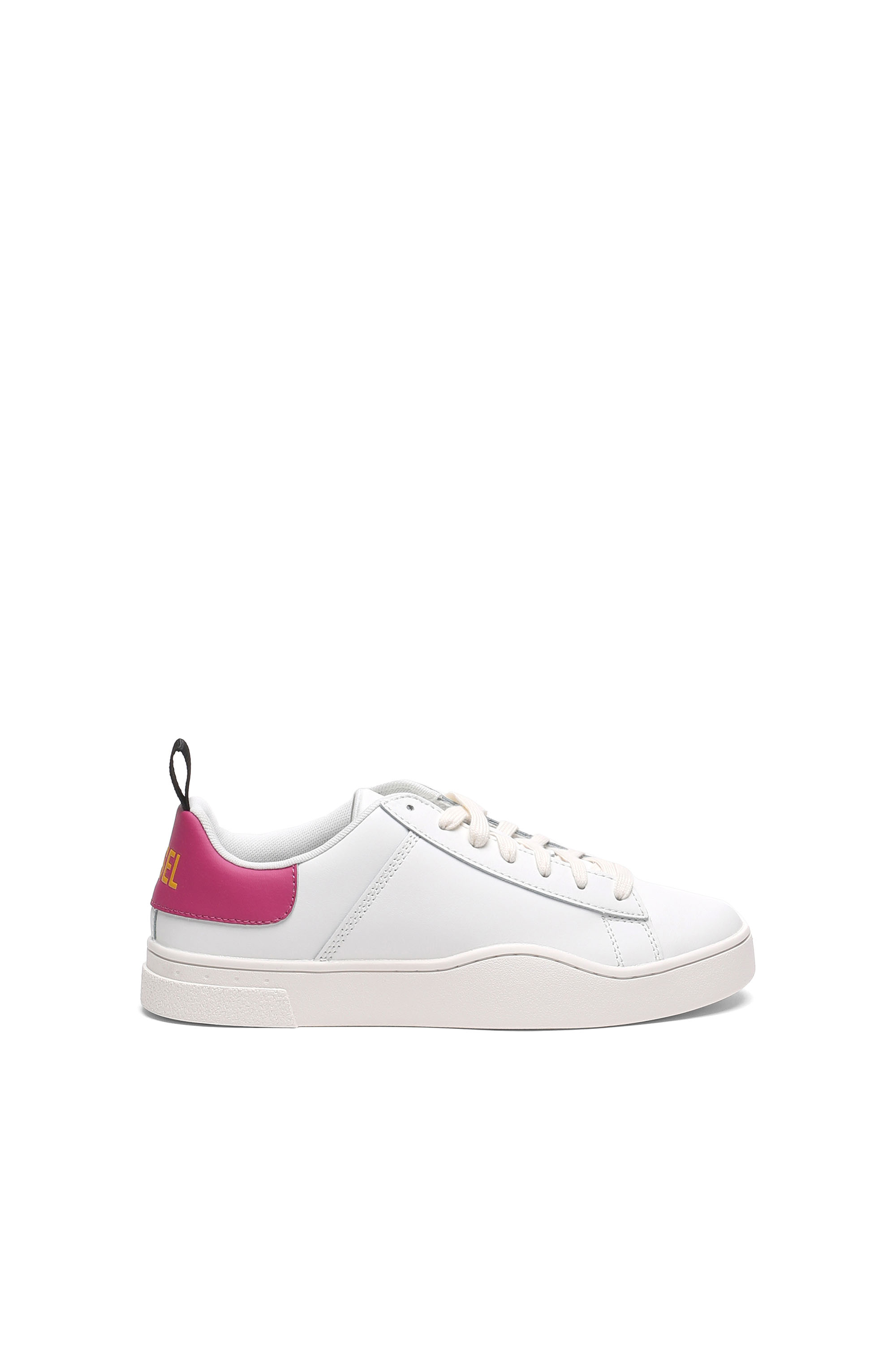 S-CLEVER LOW LACE W, Blanc/Rose - Baskets