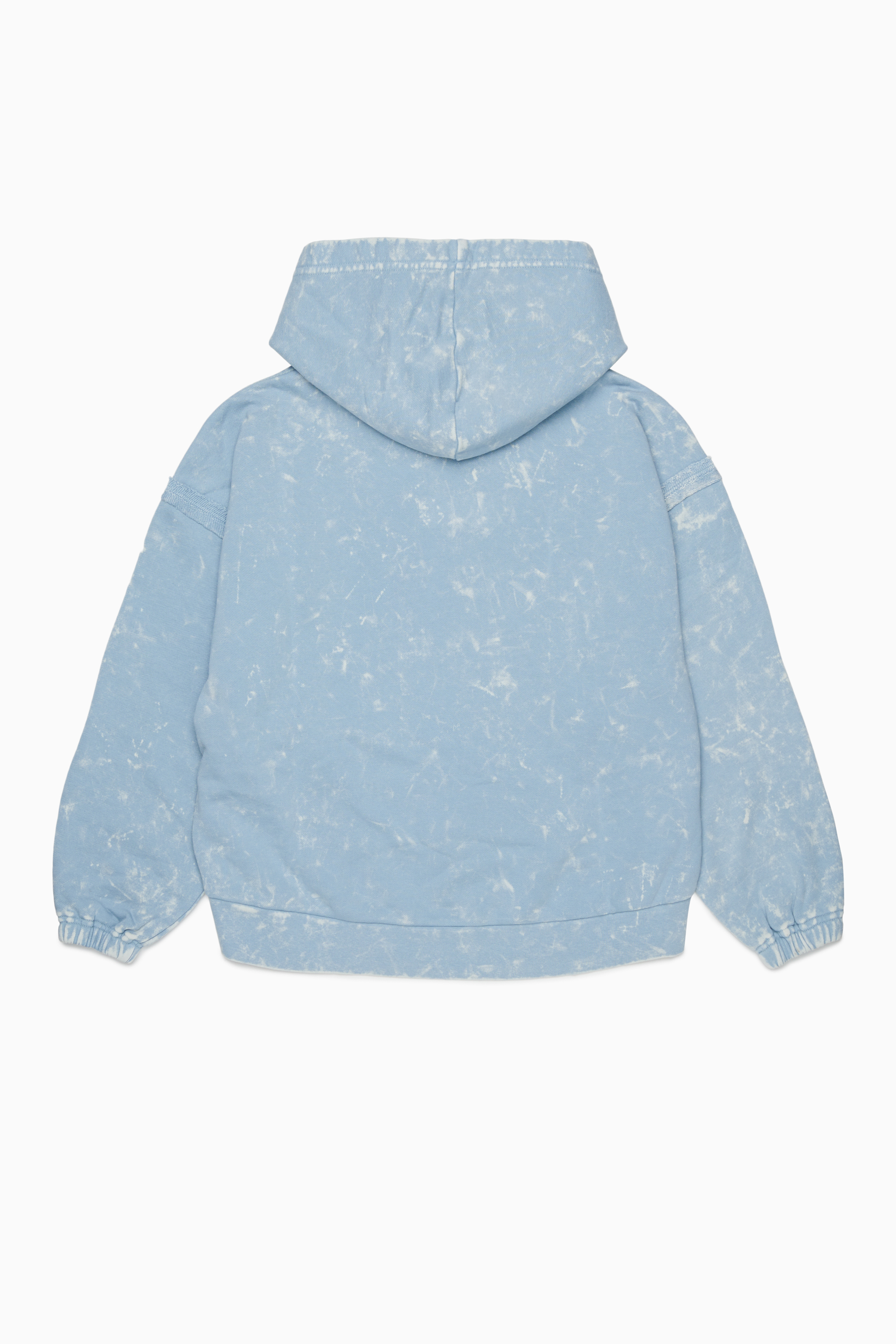 Diesel - SLOXY, Sweat &agrave; effet tie-dye avec logo arc-en-ciel Femme in Bleu - 2