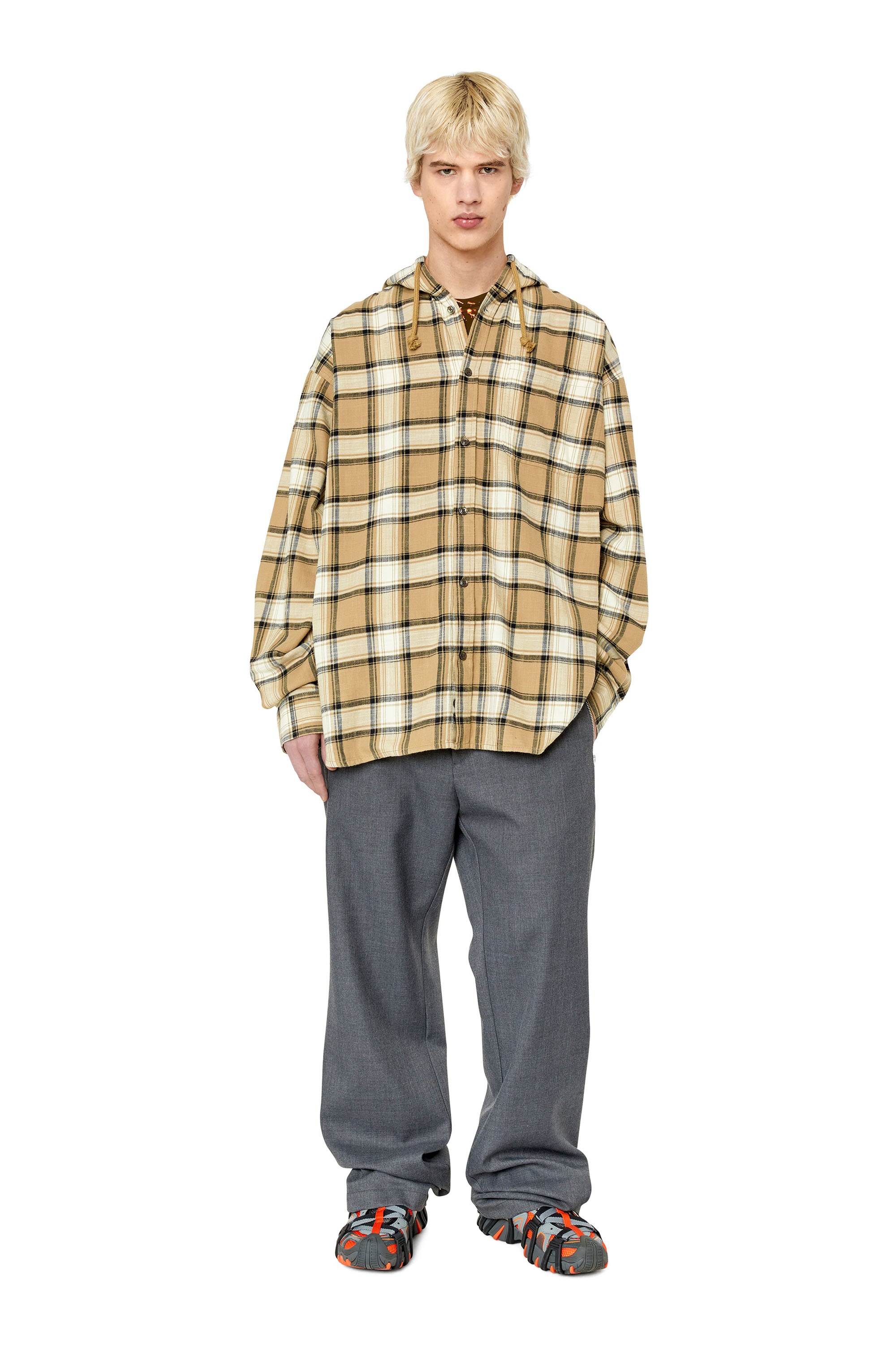 Diesel - S-DEWNY-HOOD, Noir/Beige - Image 2