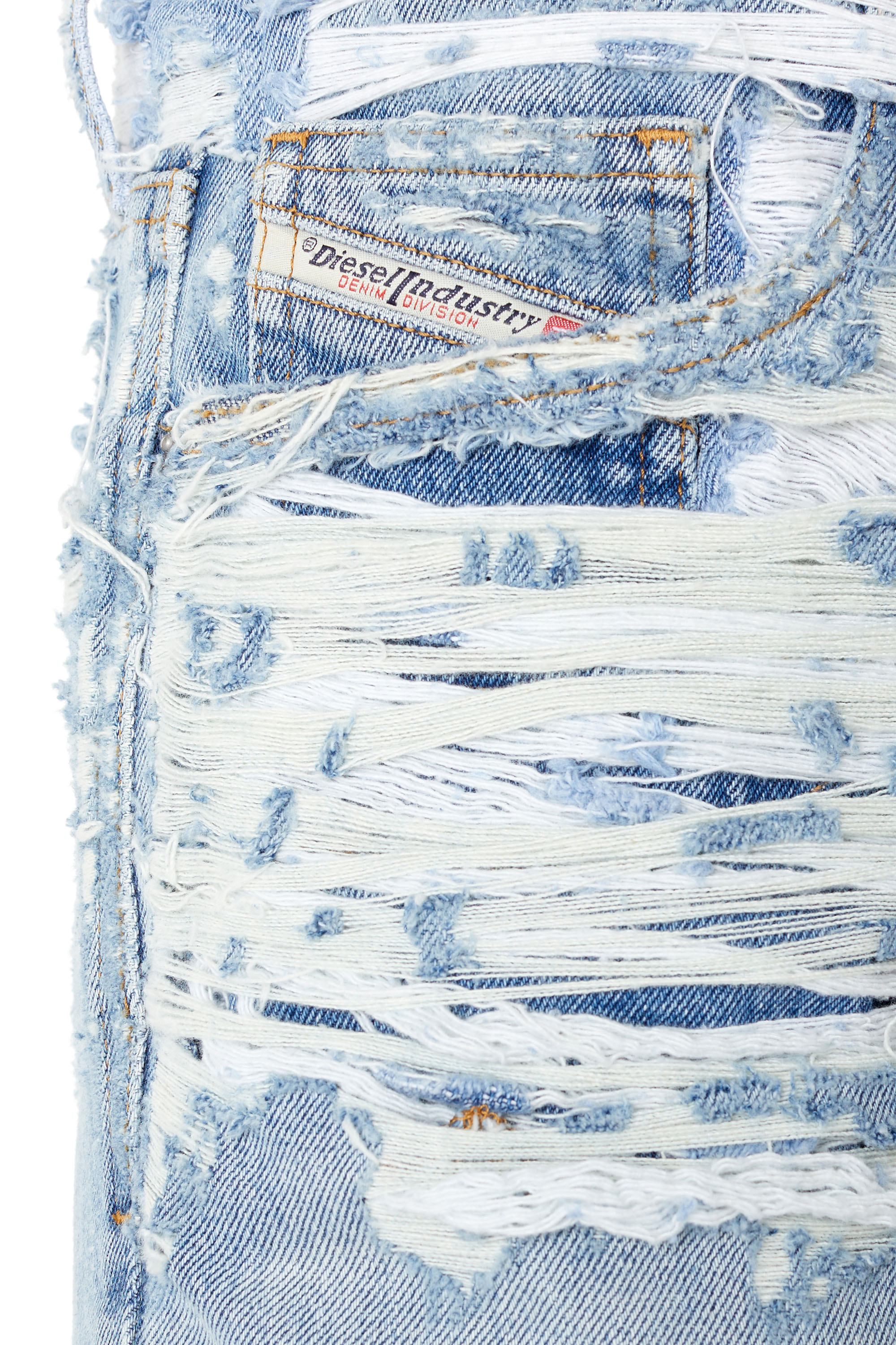 Diesel - Straight Jeans D-Ark 007N7, Bleu Clair - Image 4