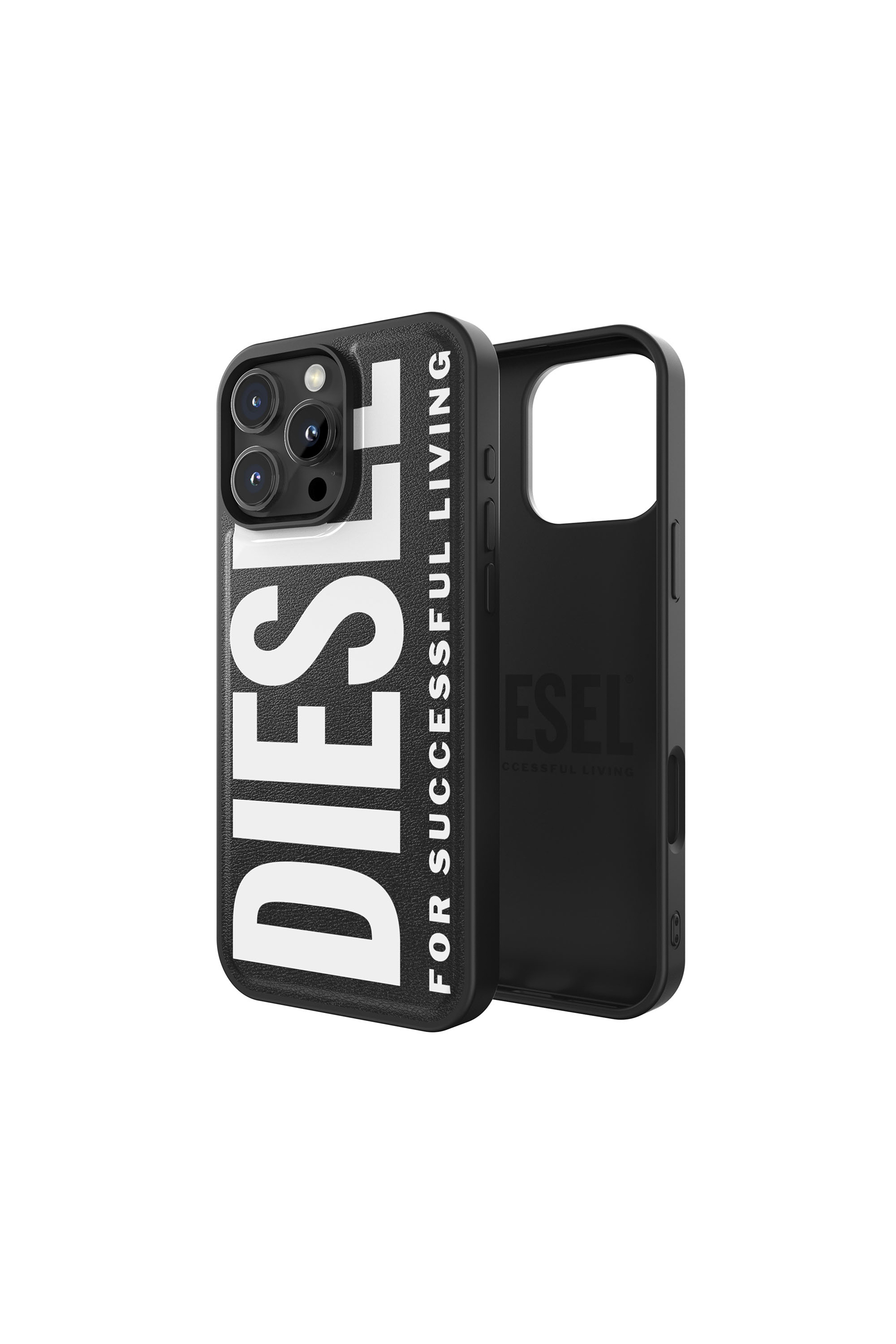 Diesel - 60130 MOULDED CASE, Coque moulé avec Magsafe pour iP 16 Pro Max Mixte in Noir - 1