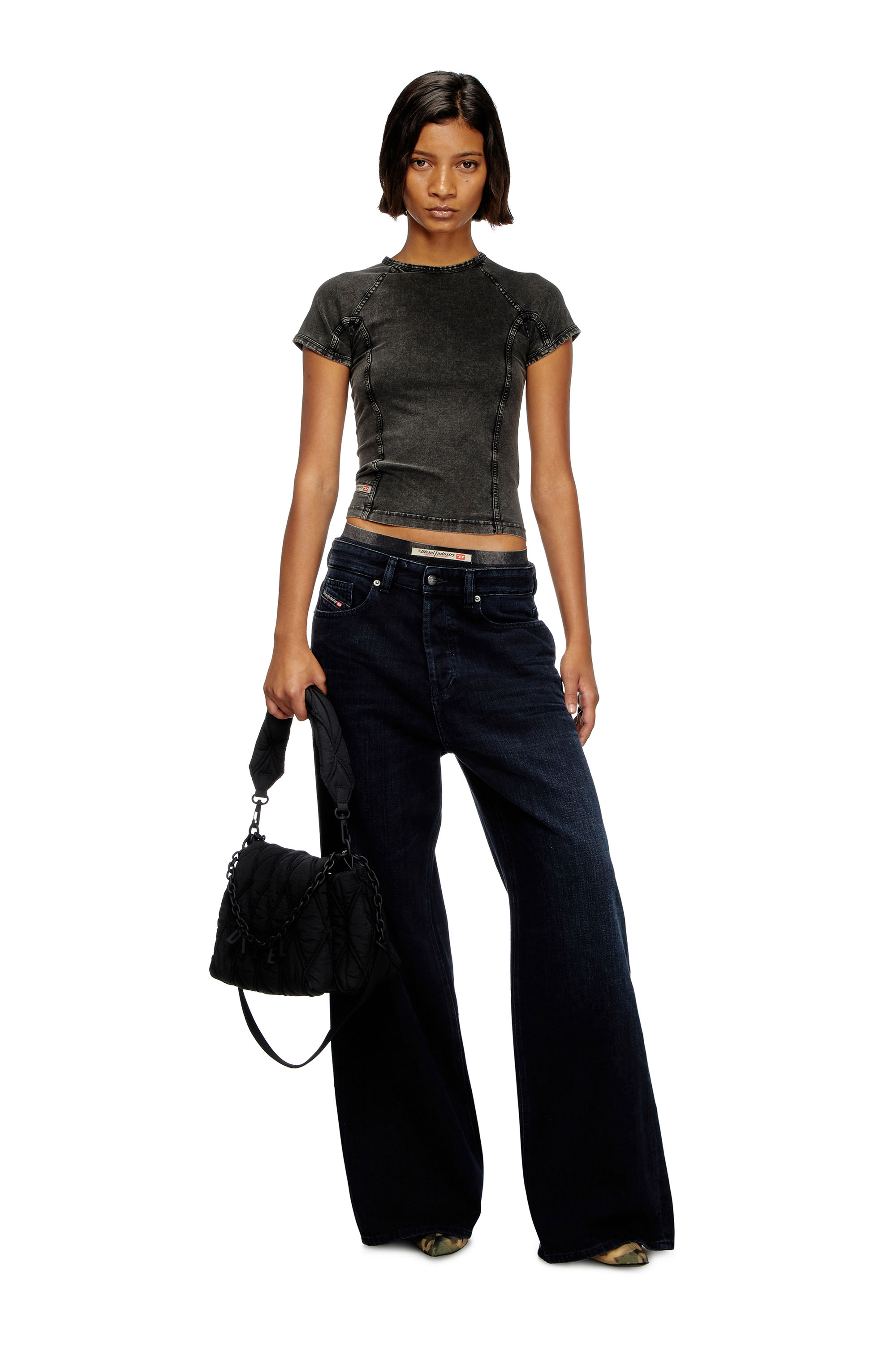 Diesel - Relaxed Jeans 1996 D-Sire 09L54 Femme, Bleu Foncé - Image 1