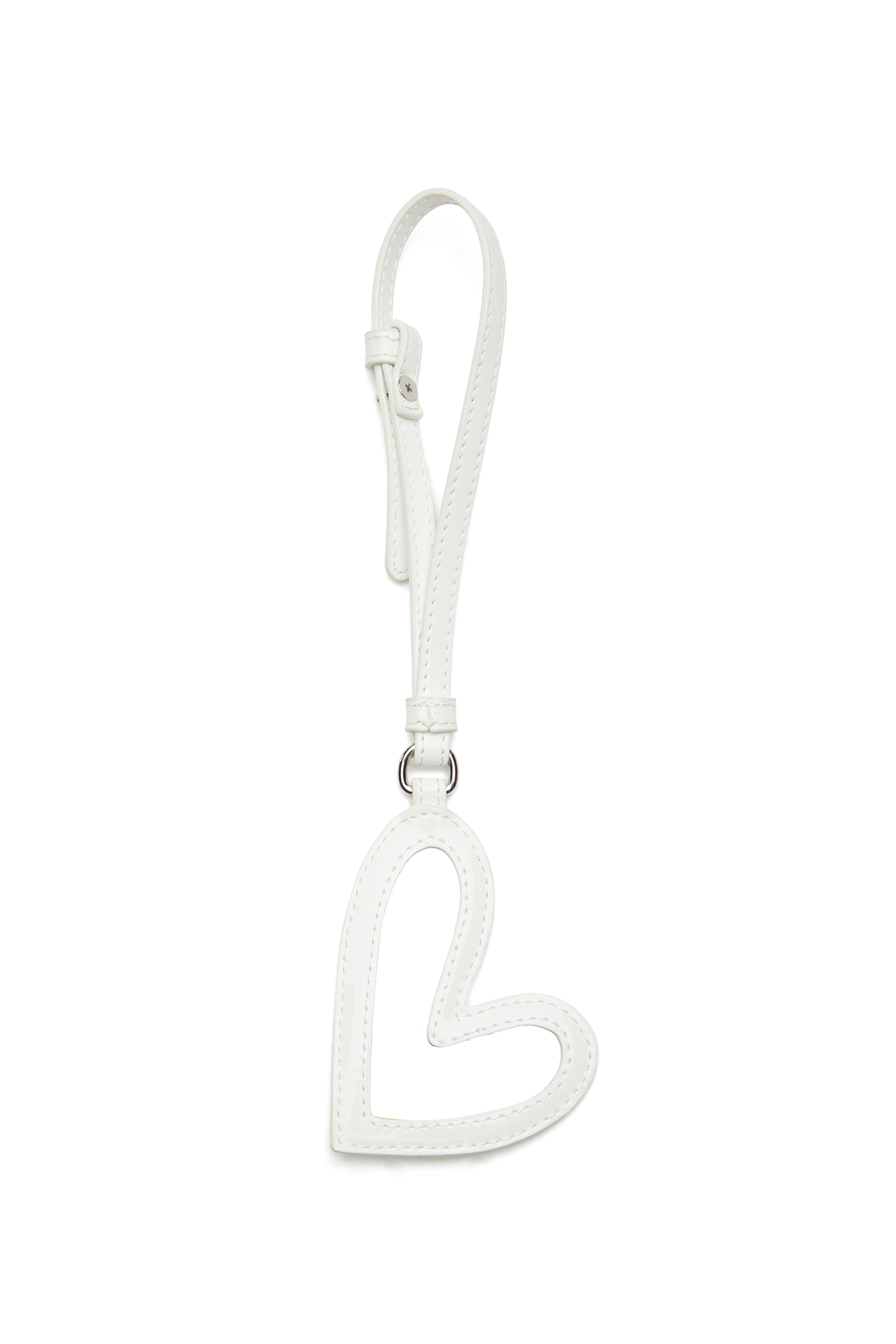 Diesel - PLAY MIRROR, Breloque miroir avec finition brillante Femme in Blanc - 2