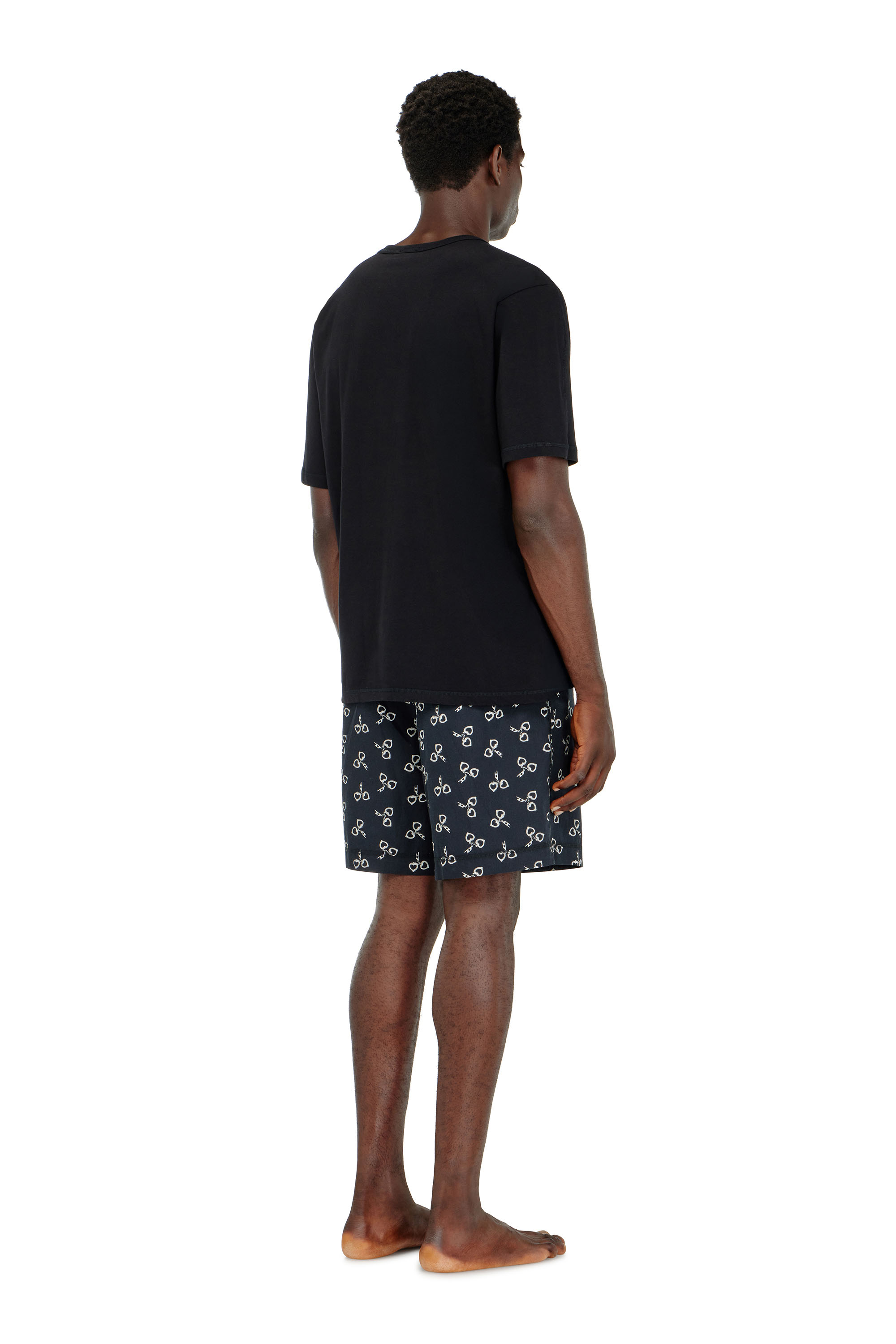 Diesel - KIT-JAMES-D-BOX, Pyjama en coton avec motif menottes Homme in ToBeDefined - 3